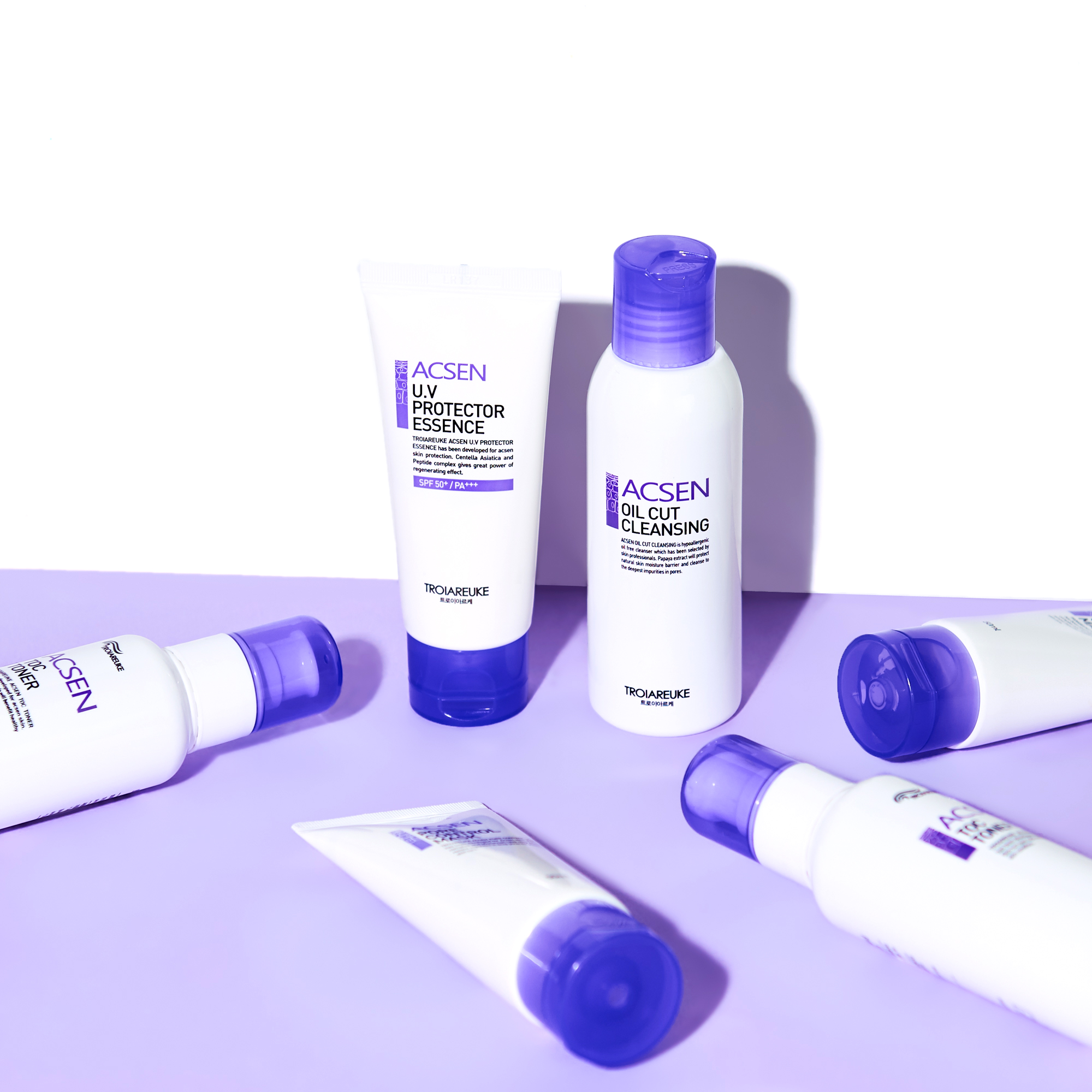 The Troiareuke Acsen UV Protector Essence is perfect for both 