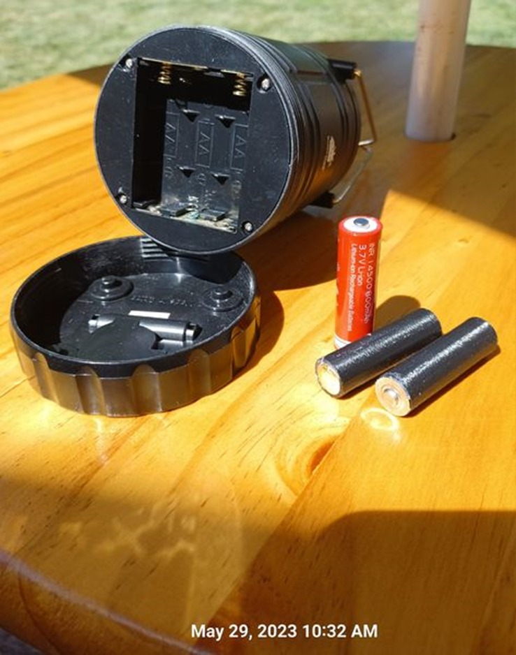 18650 battery adapter for nebo seven z flashlight Fenix ALF-18 Holder This powerful battery integrates advanced overcharge and discharge circuit protection Using a 14500 li-ion battery