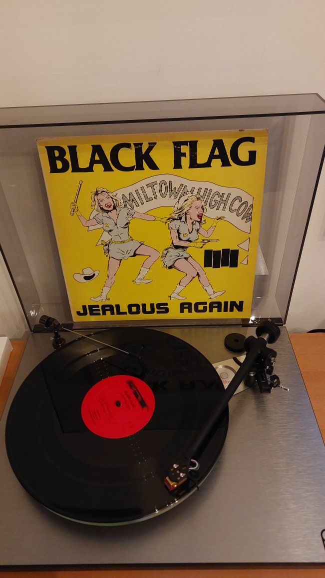 Black Flag's Jealous Again EP on SST Records