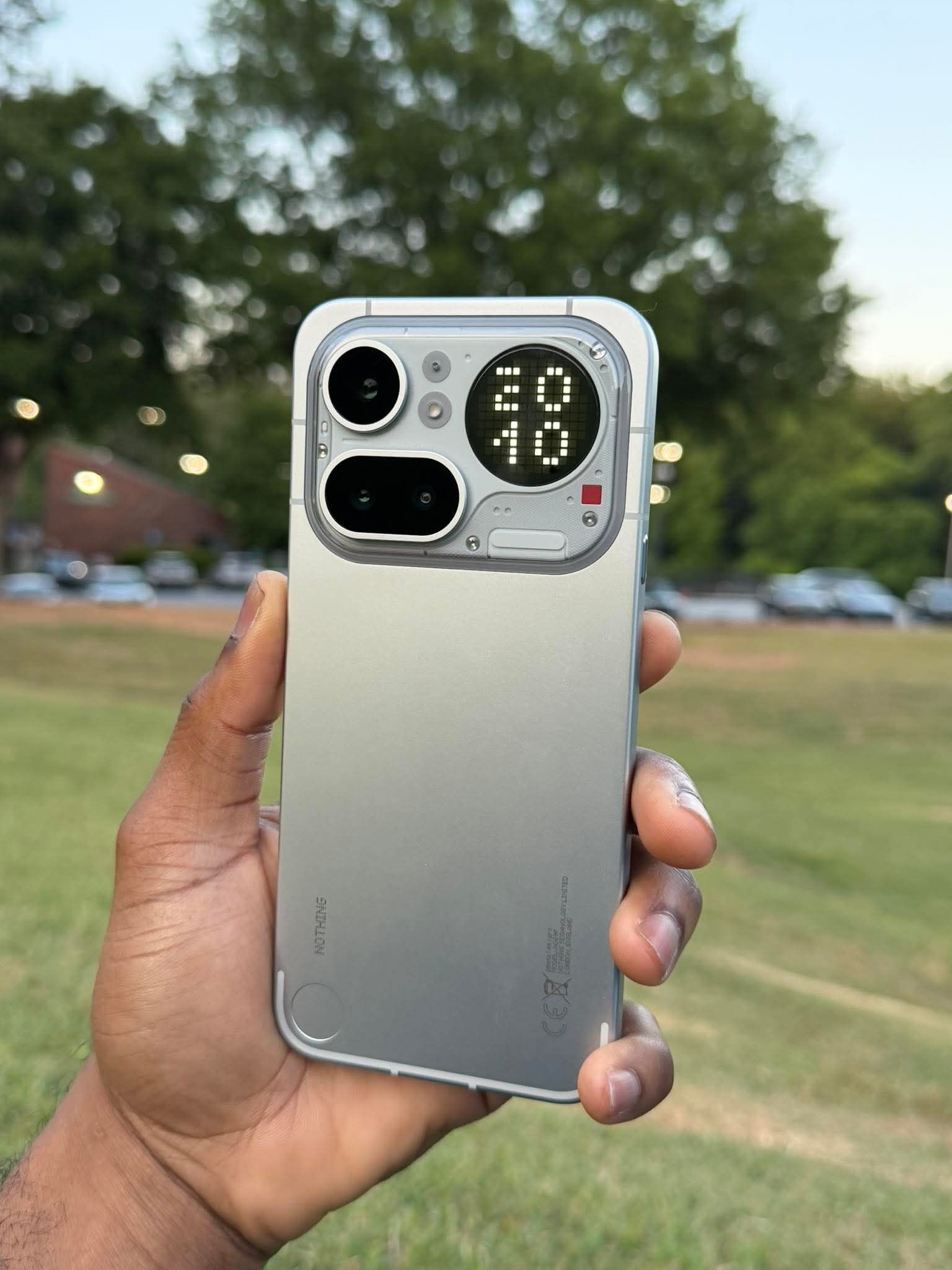 Nothing Phone 4a Pro Silver 😁