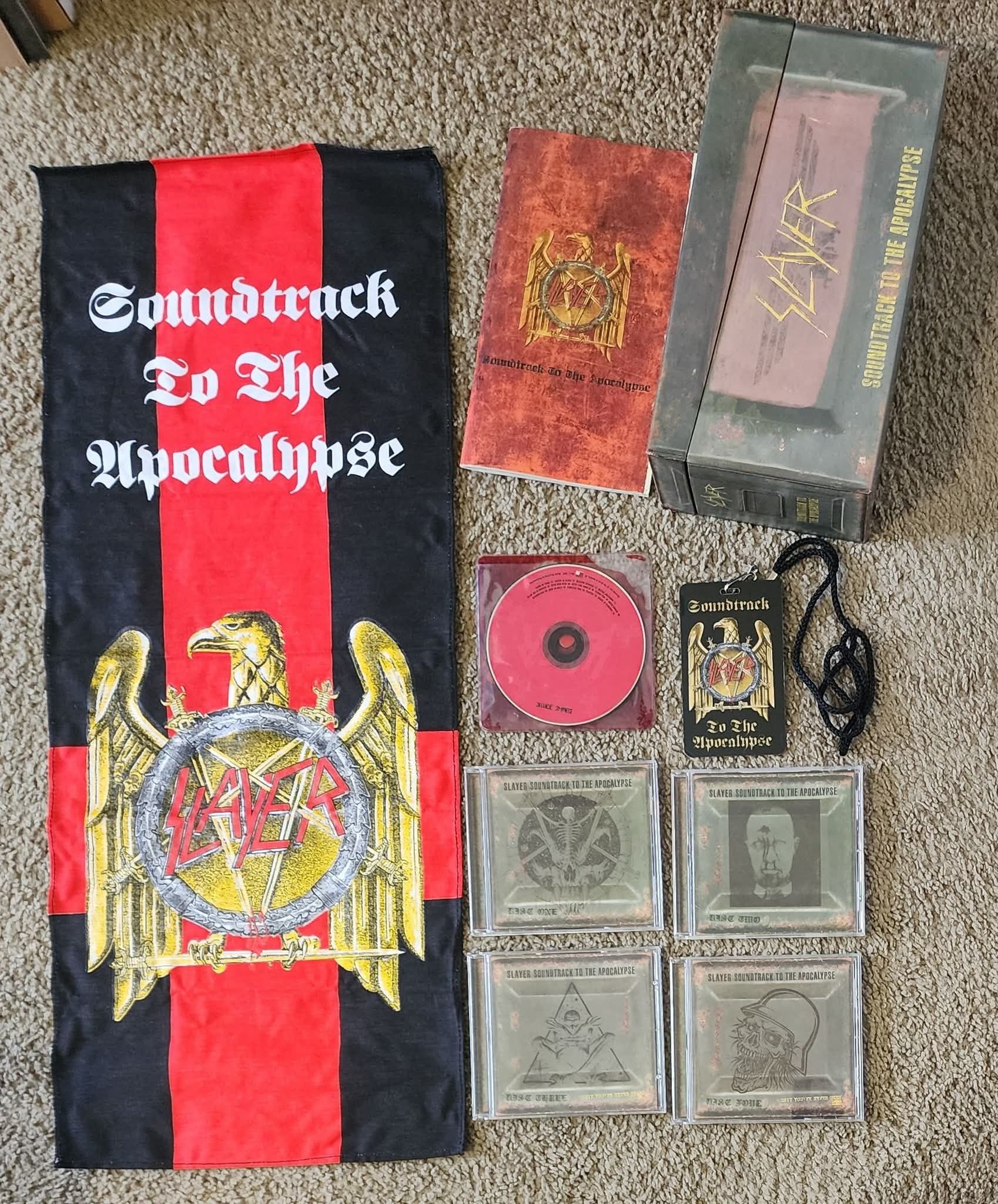 Slayer Soundtrack to the Apocalypse Limited Edition box set