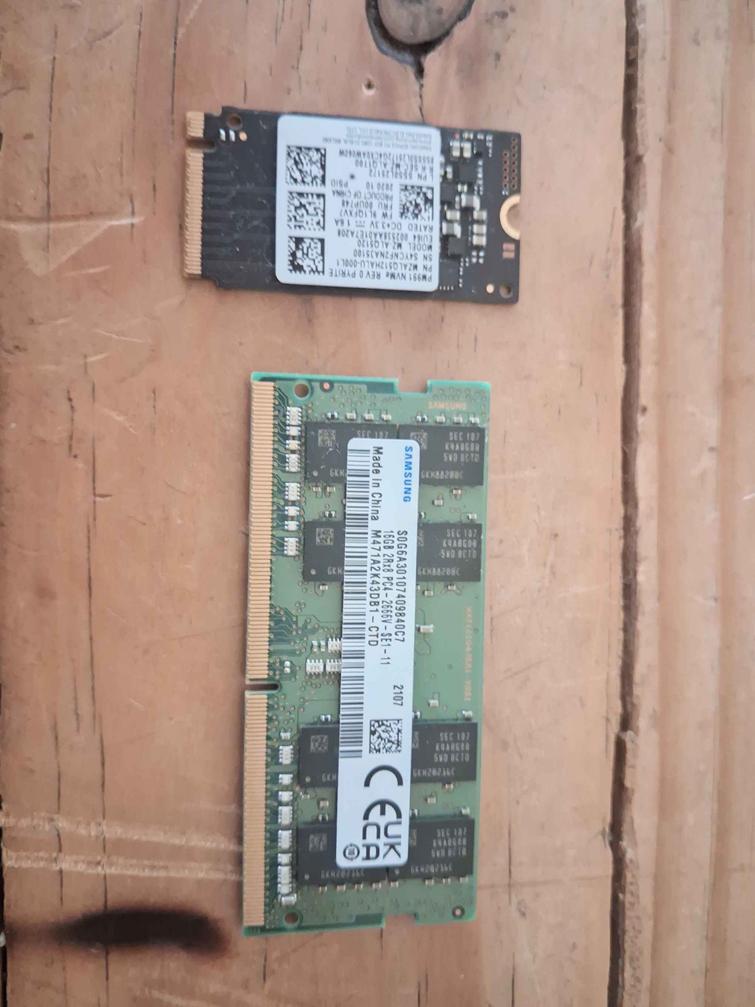 Samsung ssd 512gb and 16gb ddr4 laptop ram - Memory - Cape Town ...
