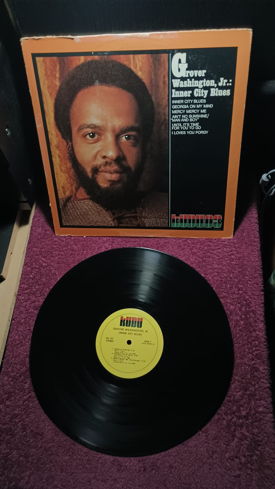 Grover Washington, Jr. “Live at the Bijou” Six tracks, four sides