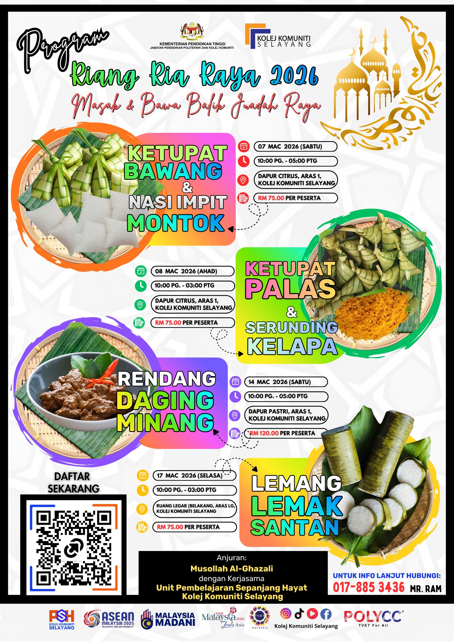 Psh Kksy - 🎉 PROGRAM RIANG RIA RAYA 2026 🎉 🍽️ Masak &... | Facebook