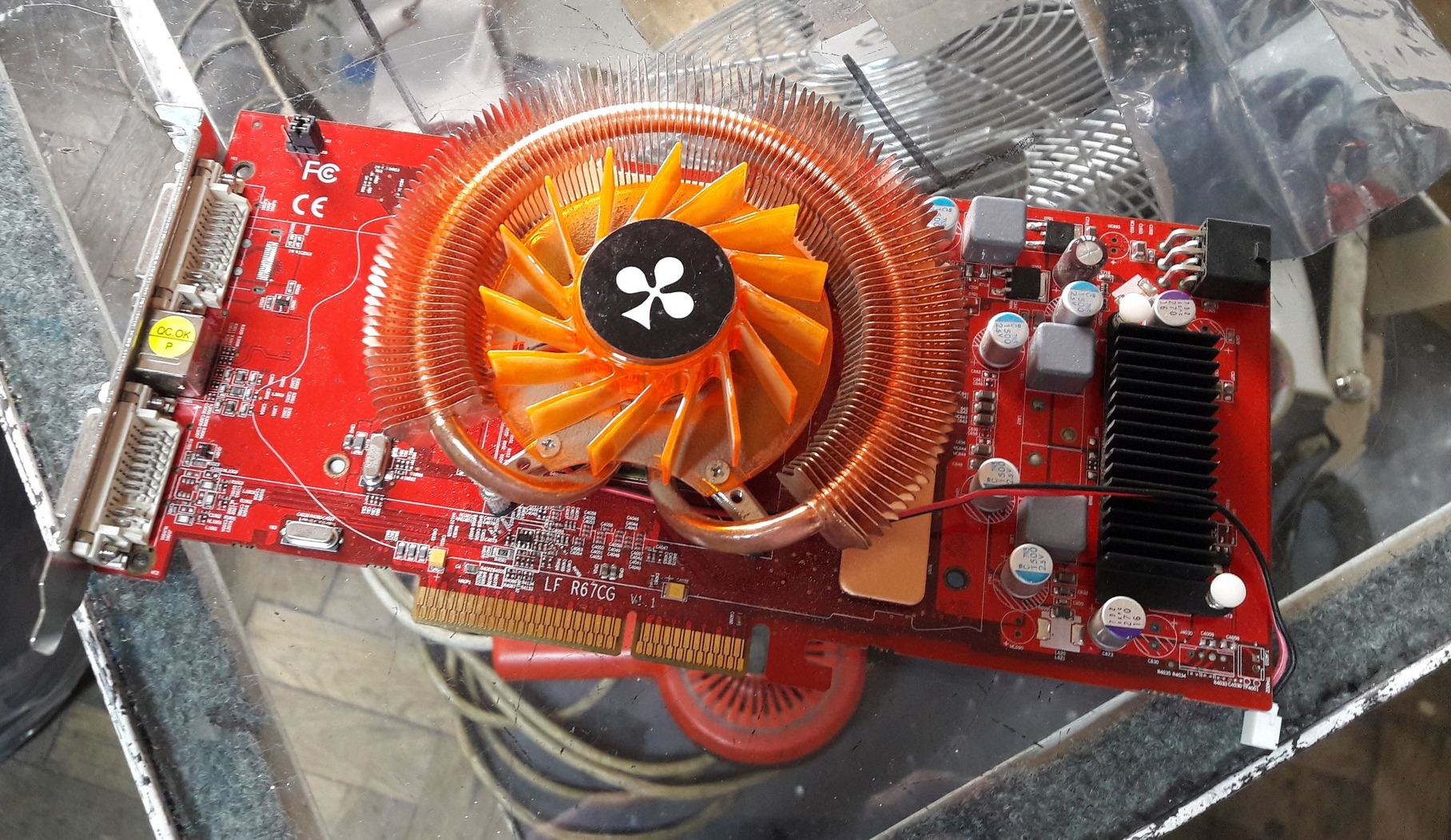 ATI Radeon HD 3850 512MB DDR3 AGP graphics card