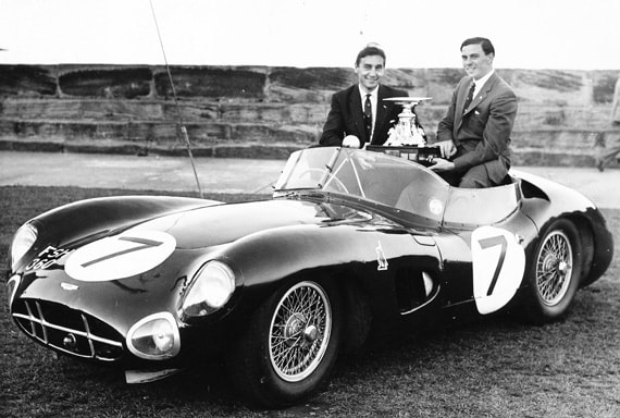 Aston Martin DBR4 1 Roy Salvadori 2ème Silverstone International Trophy 1959 Tecnomodel TM18