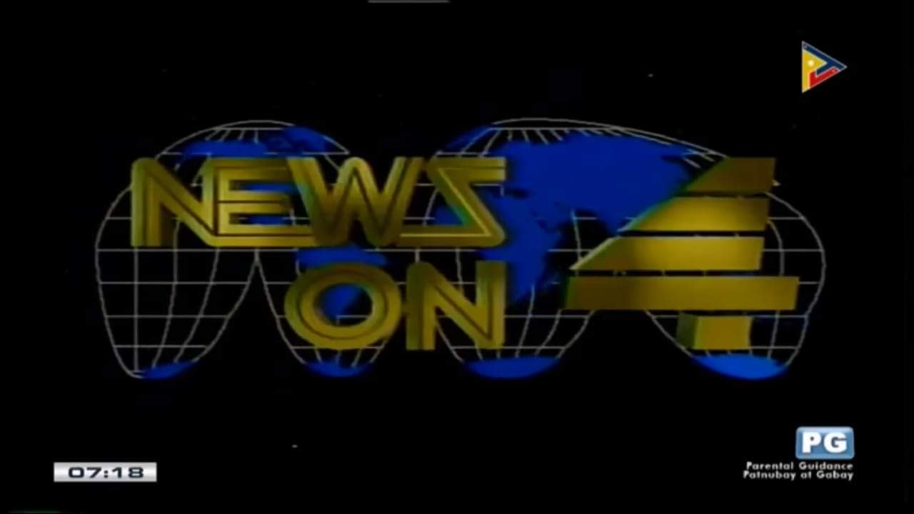 PTV-4 Memories - News on 4 title card (1989-1995). #PTV4