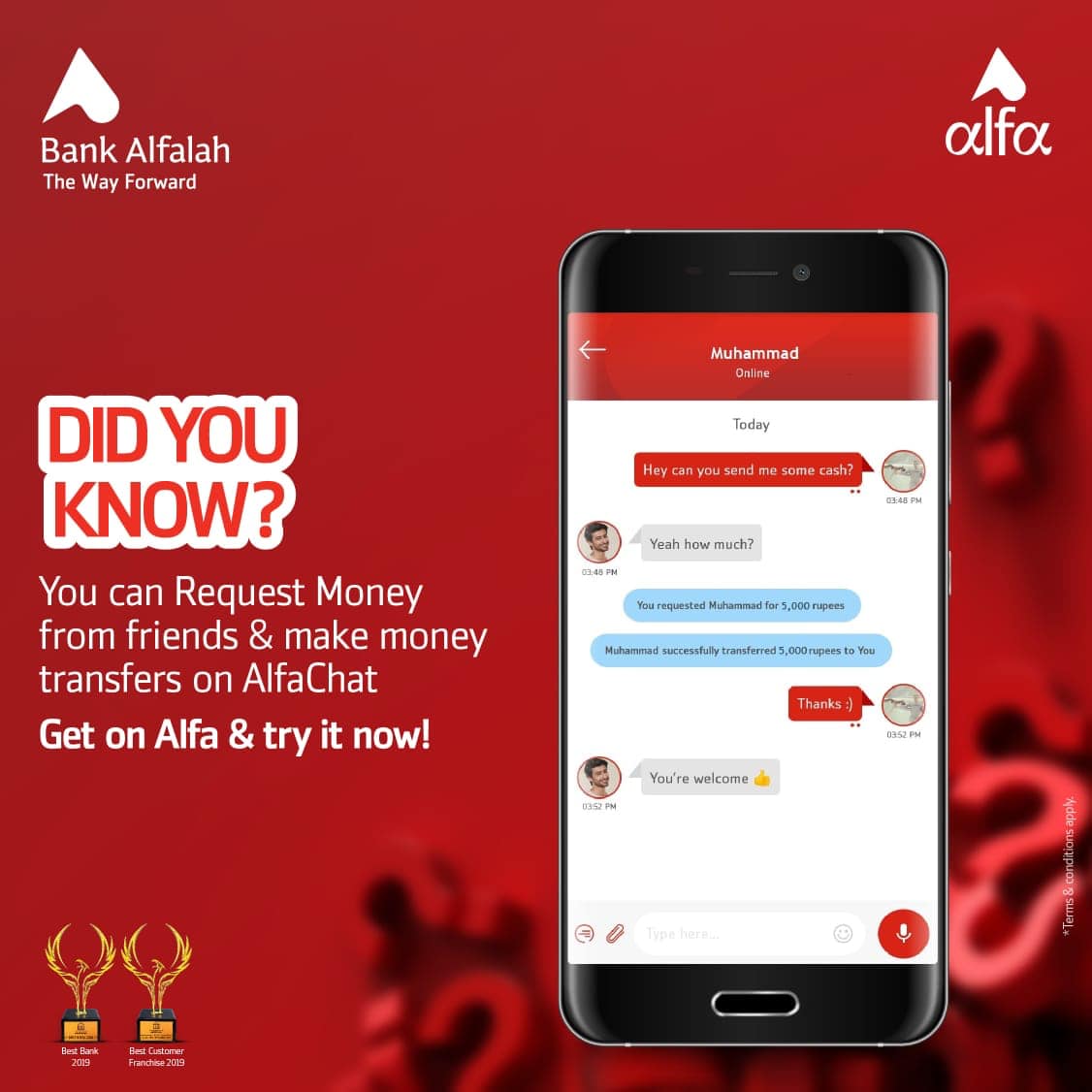 Bank Alfalah - A friend in need is a friend indeed! You... | Facebook