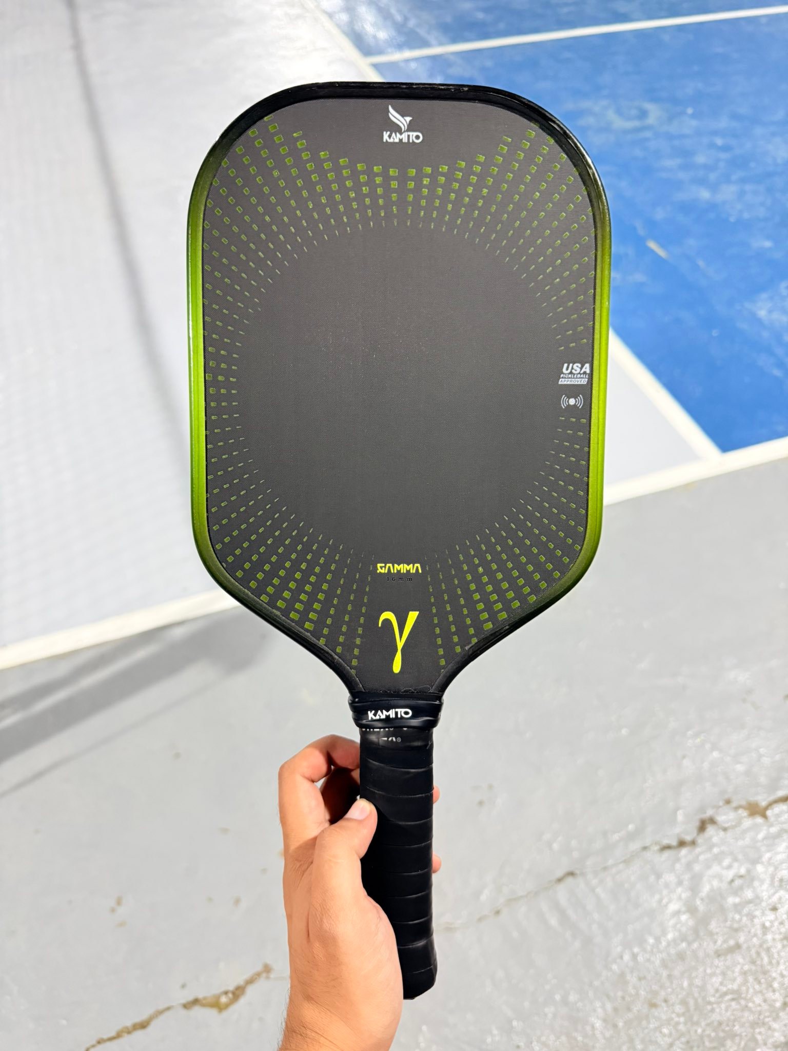 Kamito Gamma pickleball racket review for advanced players