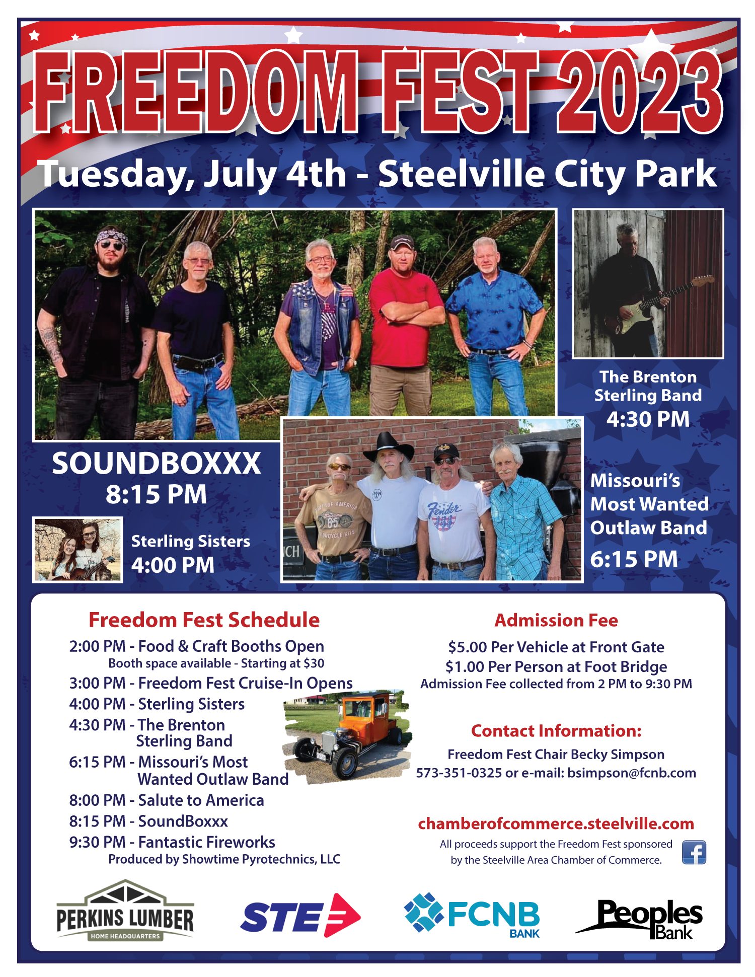 Get ready, Freedom... Steelville Area Chamber of Commerce