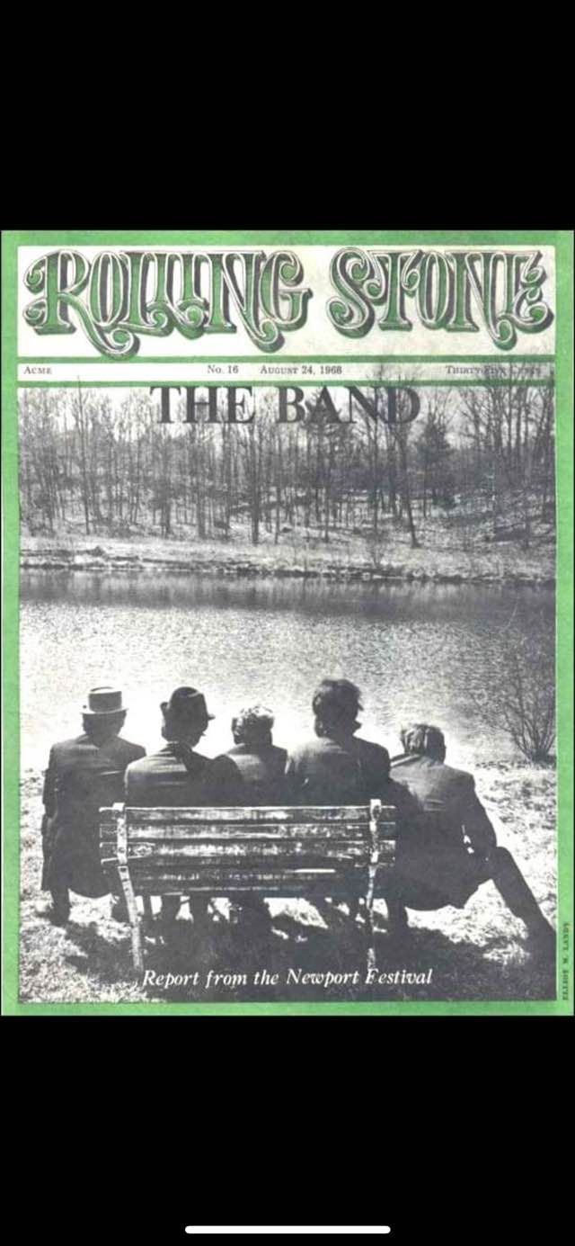 🎸 Flashback to 1968 📅 #OnThisDay, THE BAND appeared on the cover