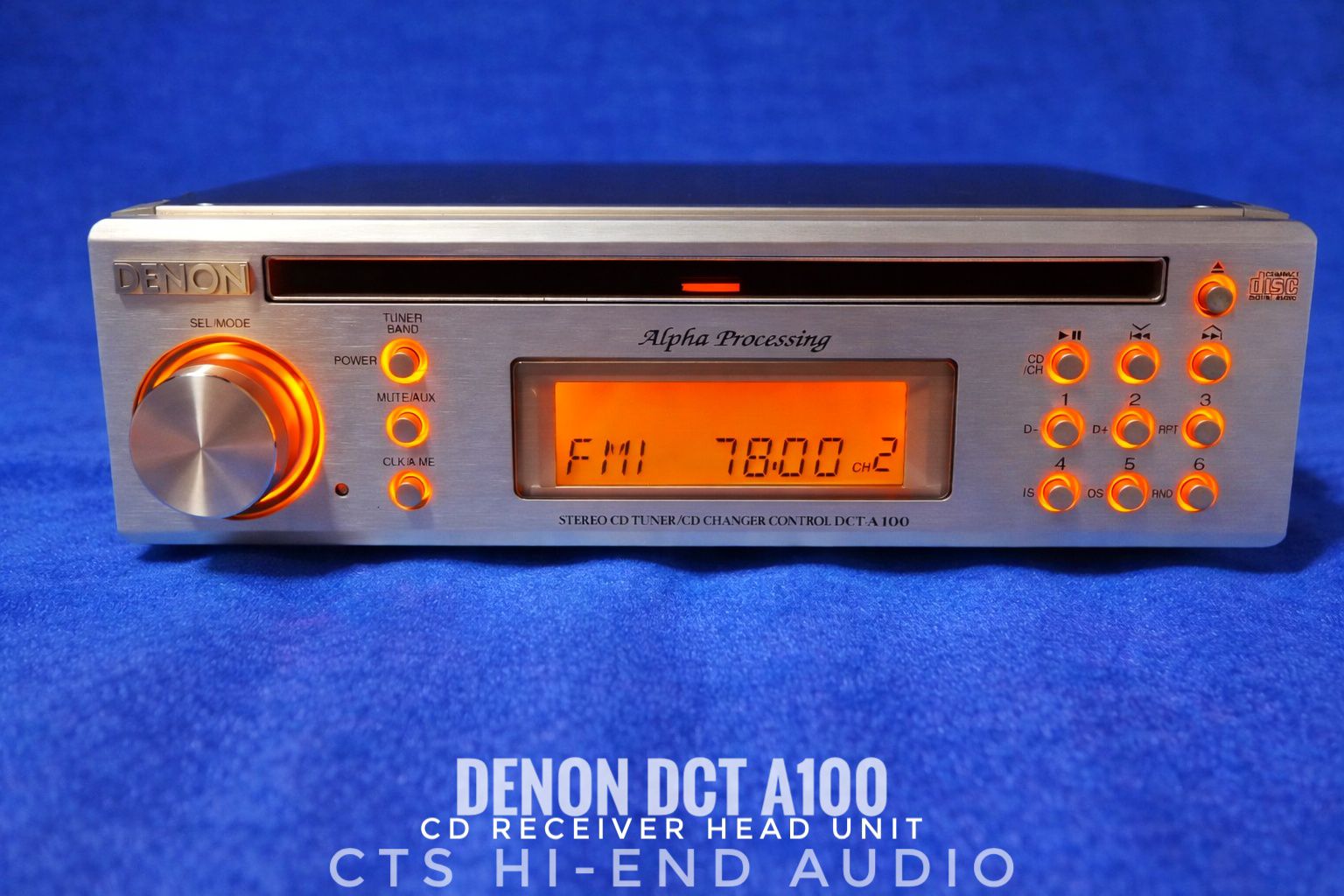 Karanyaphast - 💿DENON DCT A100 Hi-end CD Receiver Head Unit 👉in