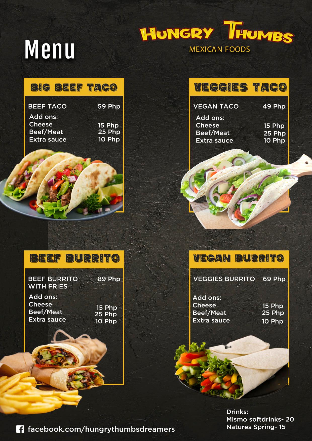 Hungry Thumbs - Introducing Hungry Thumbs Mexican Foods...