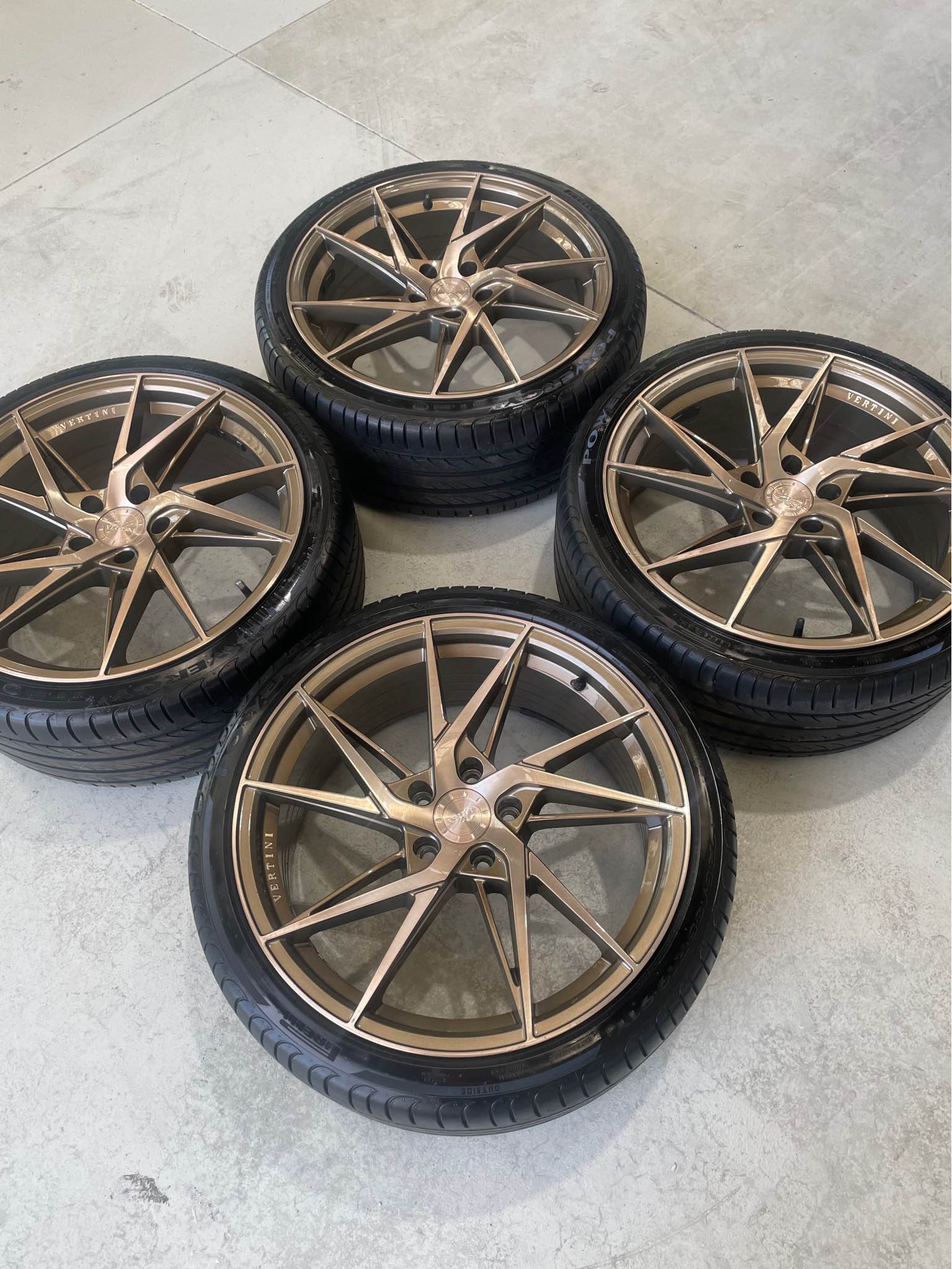 19inch VERTINI wheels with pirelli tyres - Car Wheels, Tires & Parts ...