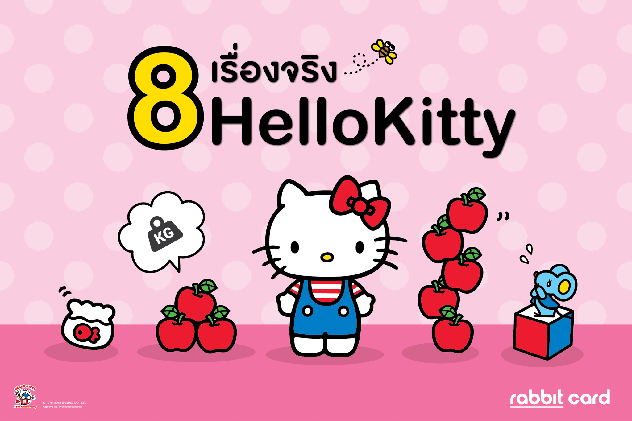 Rabbit Card - 💳บัตรแรบบิทร่วมฉลอง HelloKitty อายุครบ 45... | Facebook