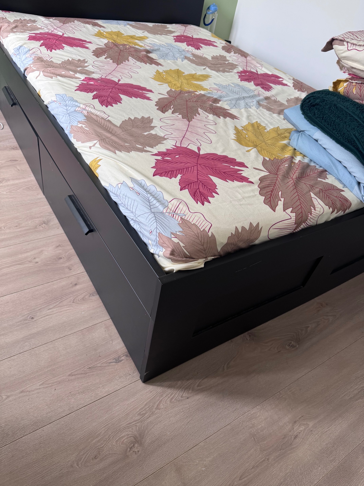 Free IKEA bed. pickup only. postcode 1087BC. 140x200cm. Only bed 