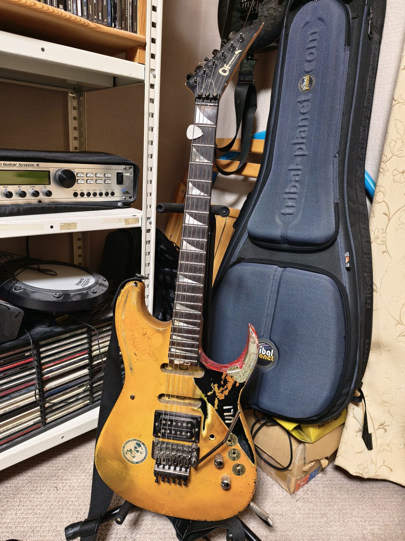 1988 Charvel Model 2 guitar, a lifelong companion