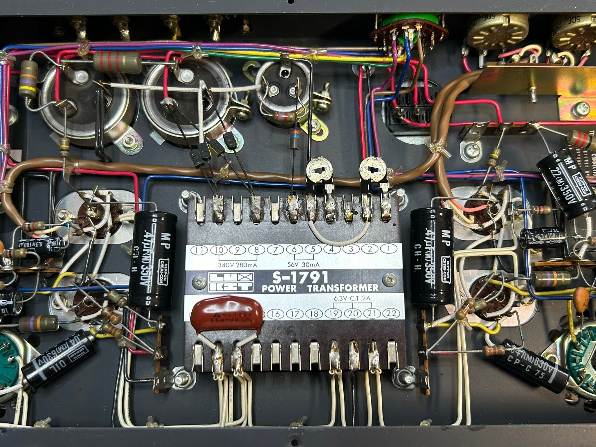 諸兄各位、 教えてください。 EL34 PP のモノラルアンプを計画してい