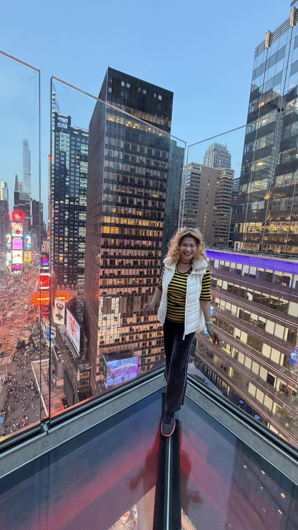 Glass Floor and Interior of One Times Square 🌃🌃🌃April 03,2026