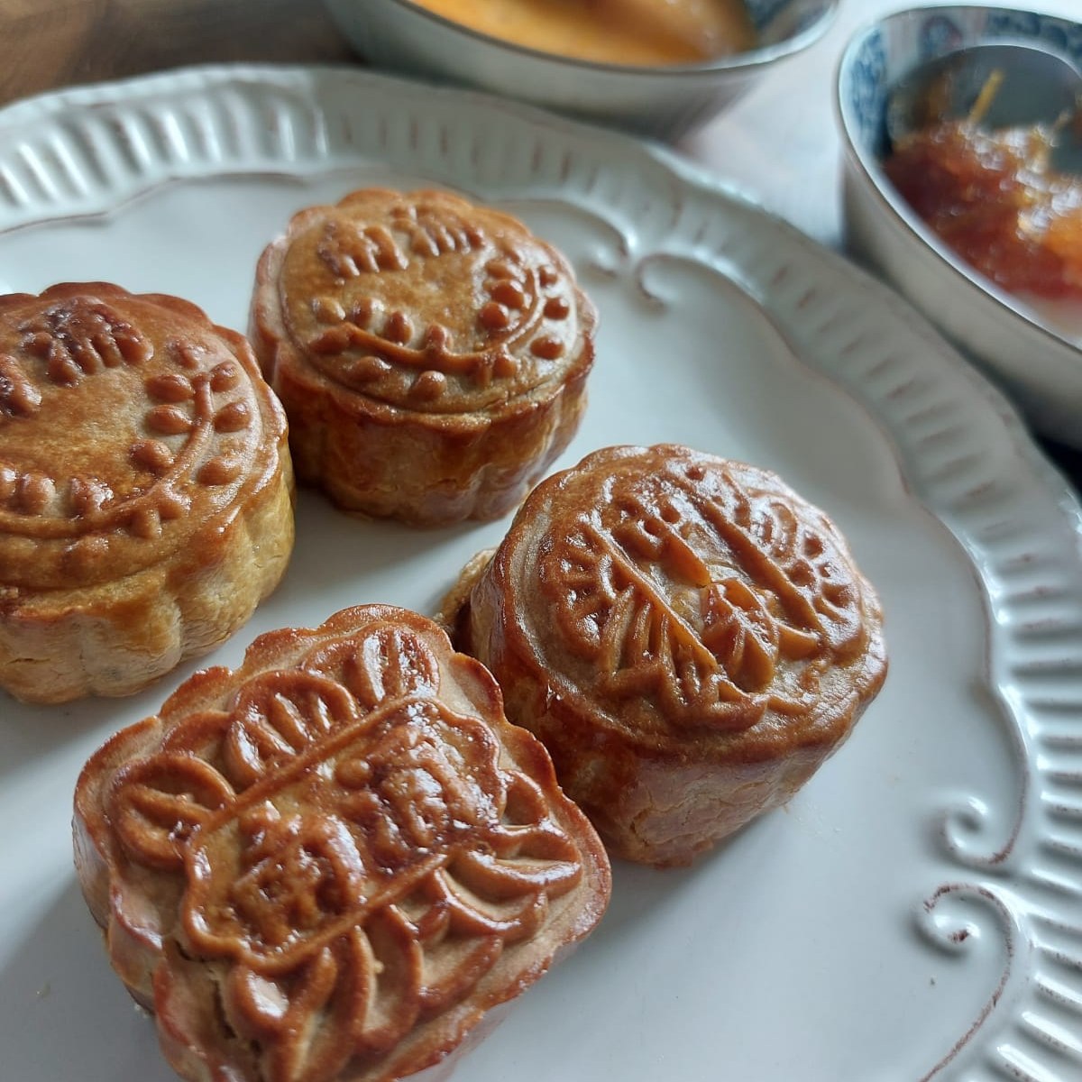 【南涌月餅製作班】 南涌大地，山明水秀。 南涌月餅，優質白蓮、手工製成，壓上南涌的名字，散發出南涌的香氣。 村民年姐話「hau siid ...