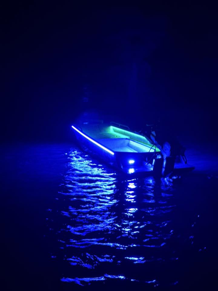 Boat Led Strip Lights, 60FT Marine Pontoon Boat Lights, Waterproof Boats Deck Light Multi Color Boats Interior Deck Cabin Light For Pontoon Jon Bass Yacht Night Fishing Lighting