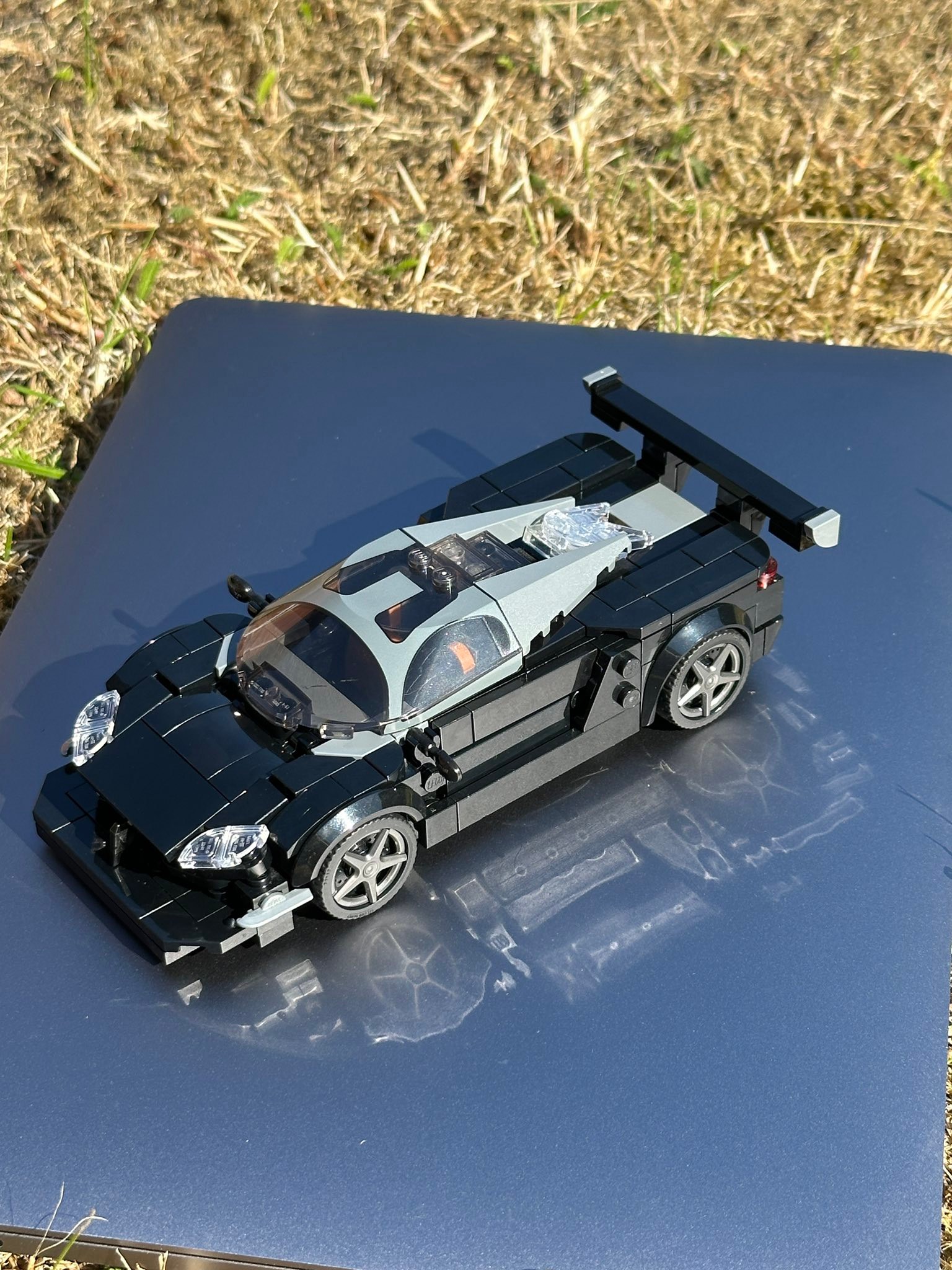 Koenigsegg Agera RS Lego MOC with Pacman ghost detail