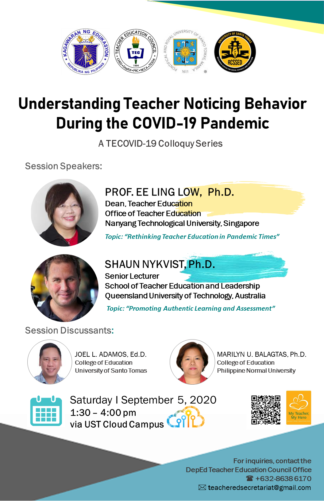 The Teacher Education Council (TEC) of the Department of Education ...