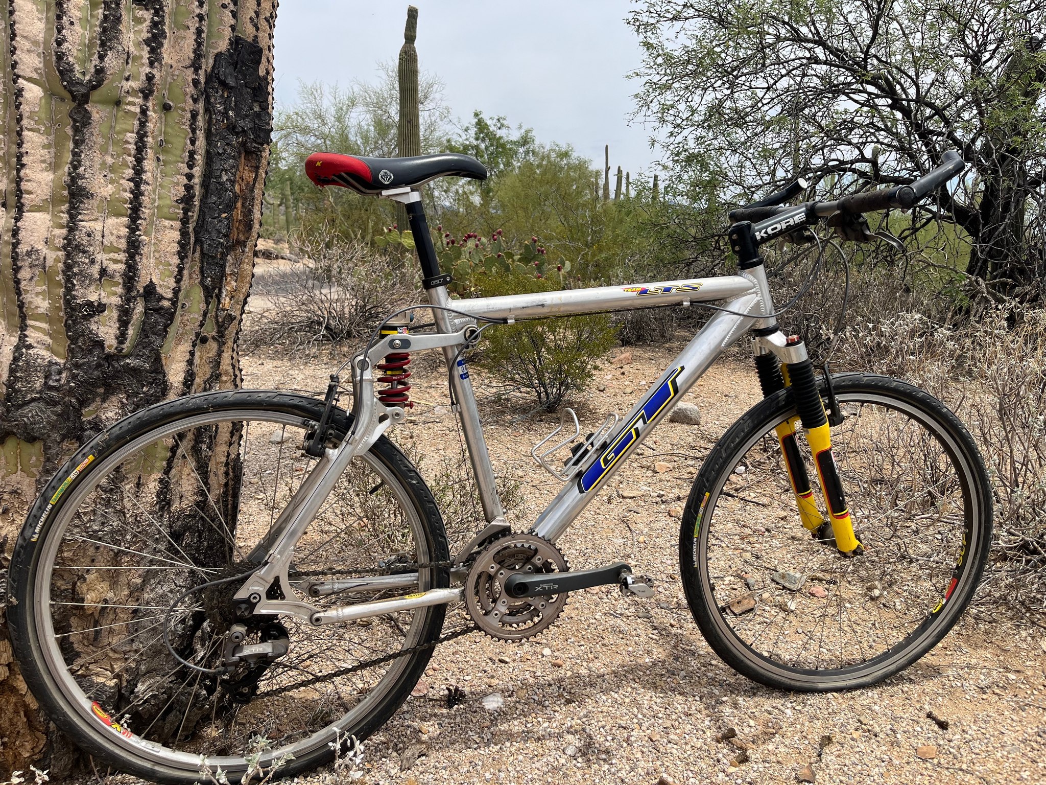 GT LTS bike with XTR and Hadley hubs