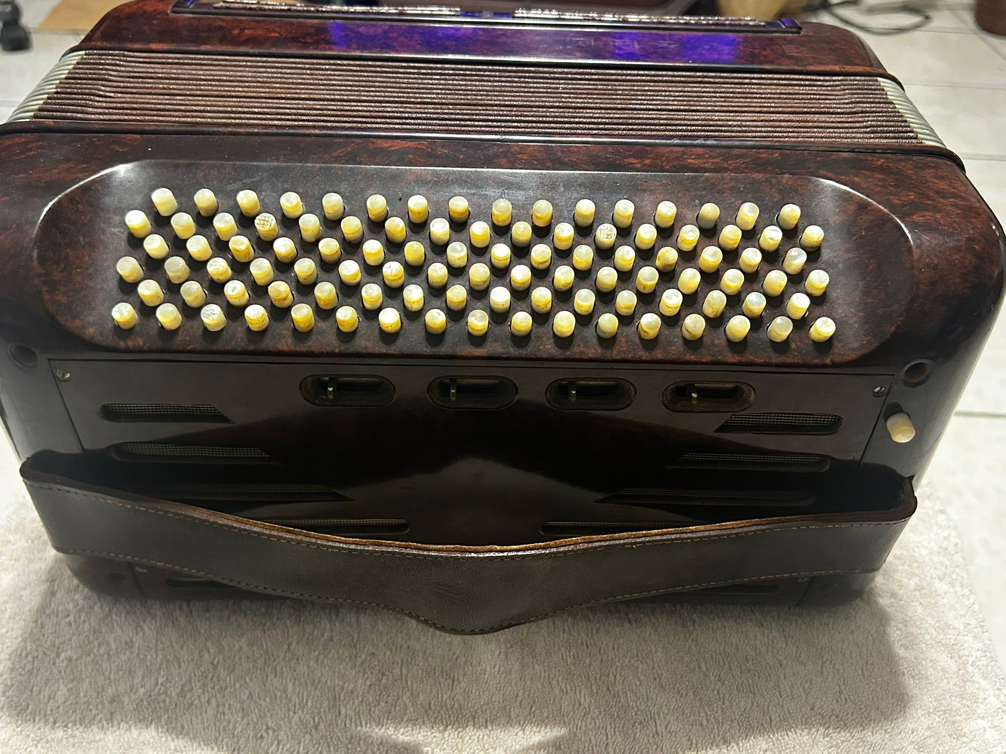 Any help identifying an unknown accordion brand or model?