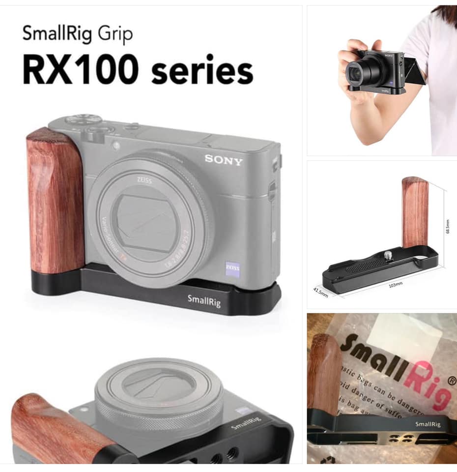 CamGadgetWorld - SmallRig Wood Grip ช่วยทำให้จับกล้องได้กระชับมือมาก ...