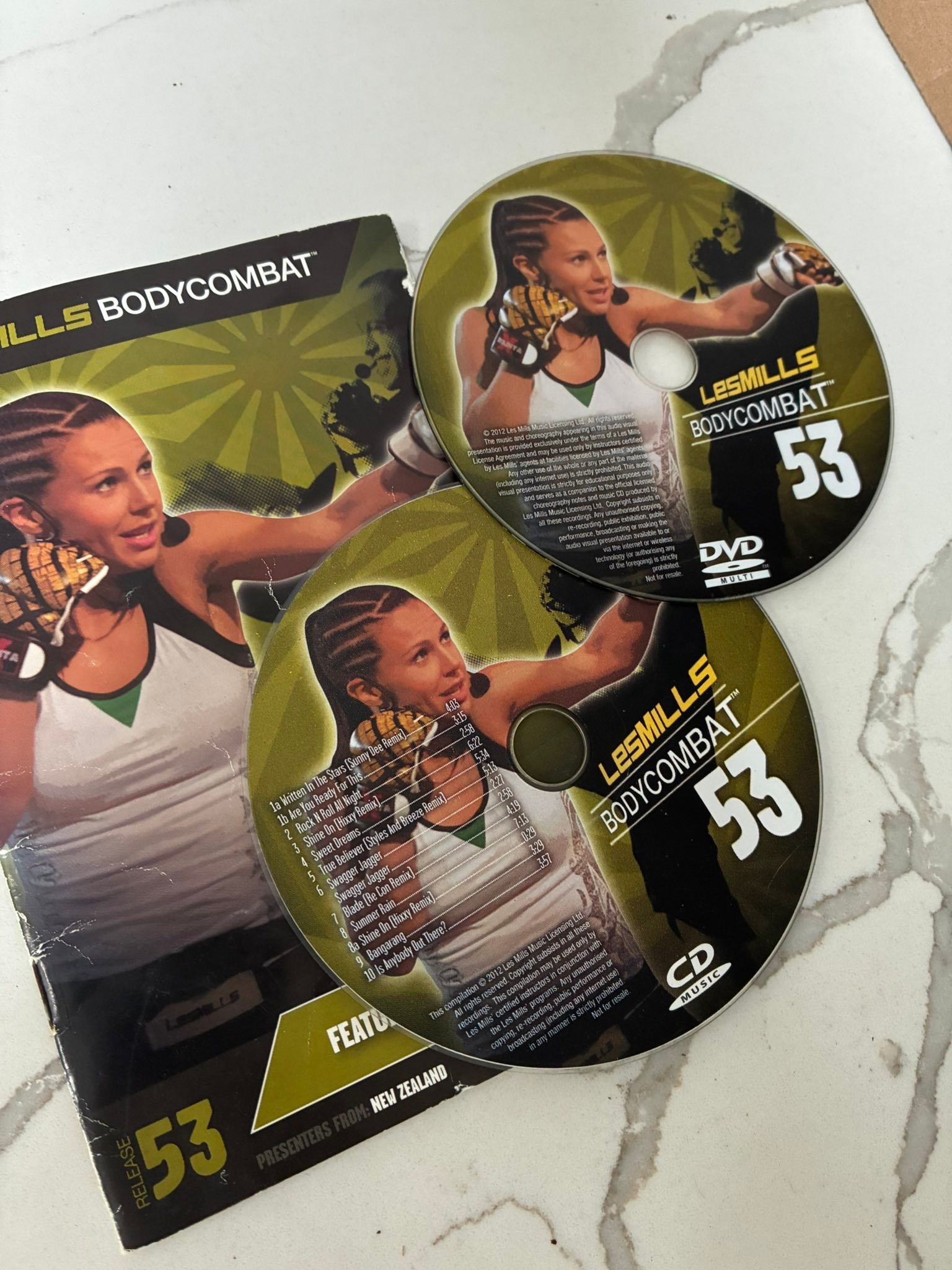 Combat 53 release for sale with DVD, CD, and notes