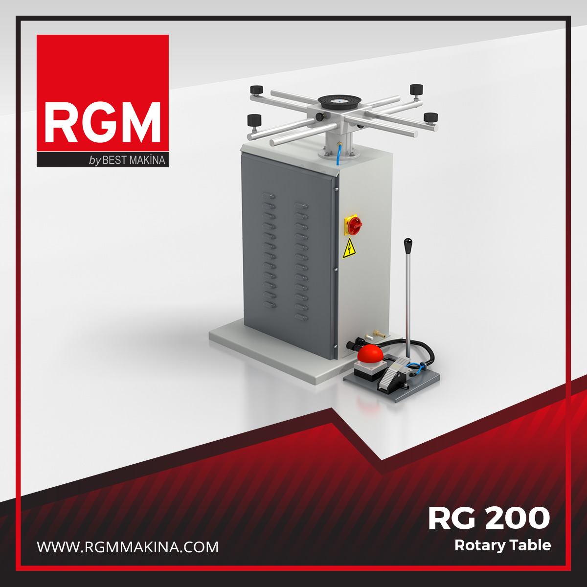Rgm Makina - RG 200 – Rotary Table https://rgmmakina.com/products/rg ...