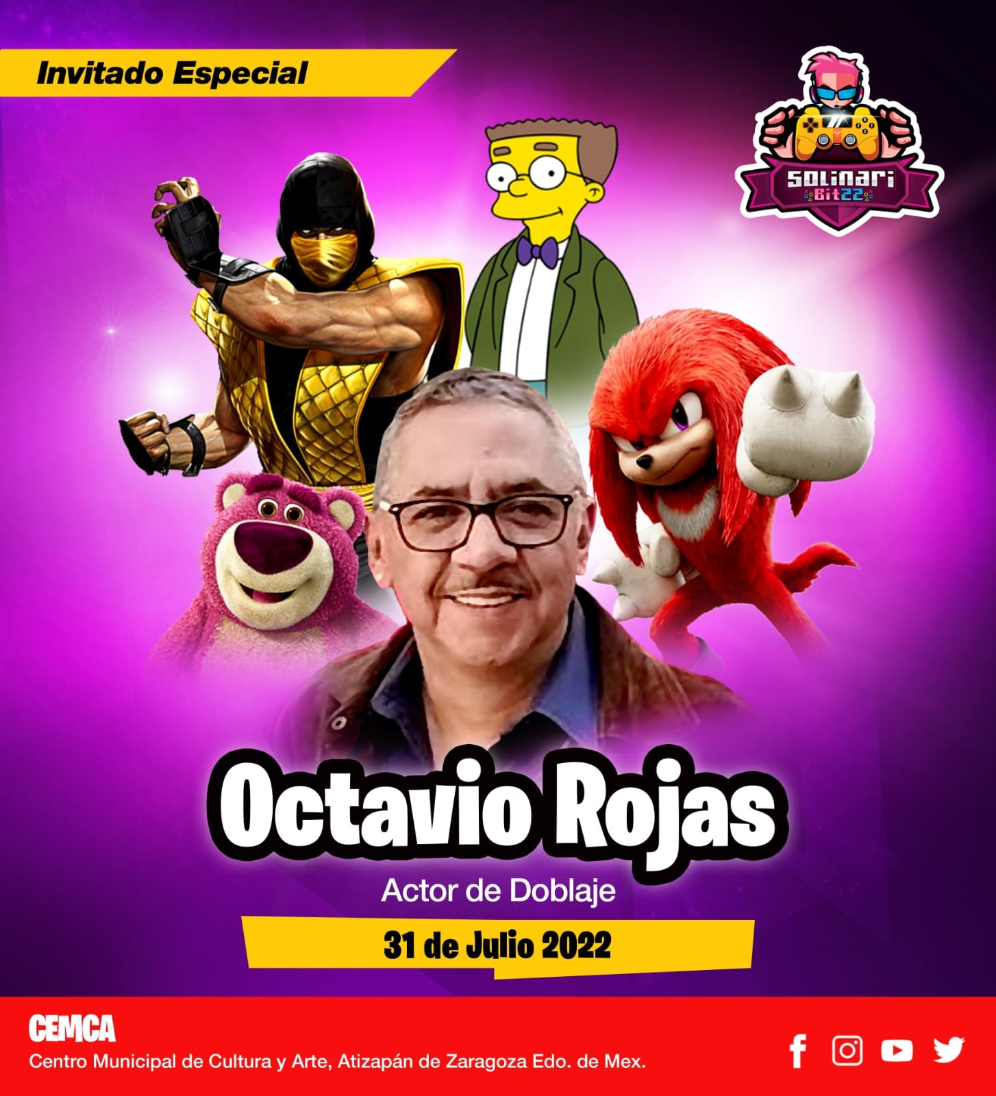 Expo Solinari - ‼️Invitados especiales‼️ 🌟 Octavio Rojas...