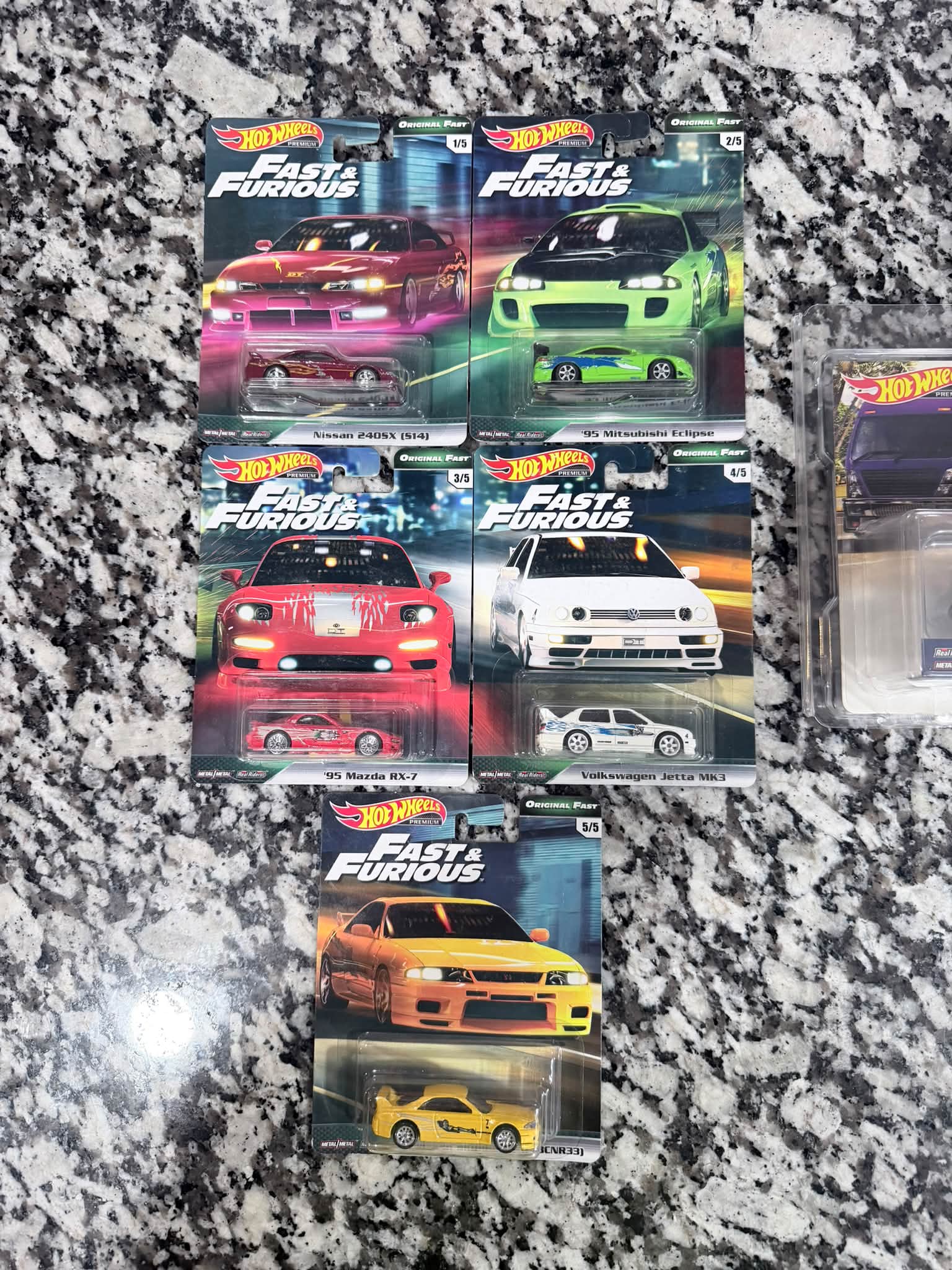 Fast and Furious premium cars and RWB Porsche 930 hauler for sale