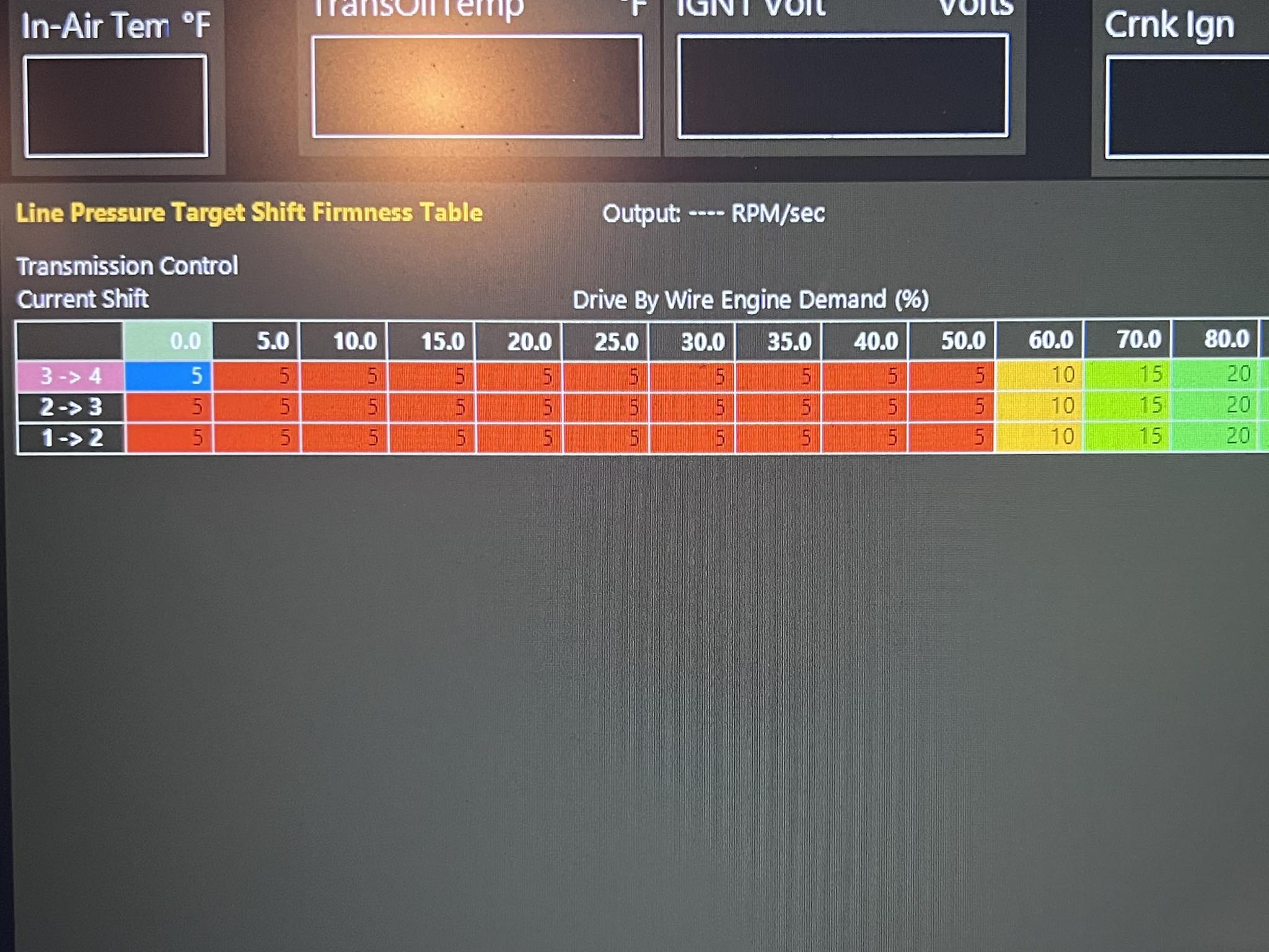 Haltech Tuning and Tips | Looking for some help setting my shift ...