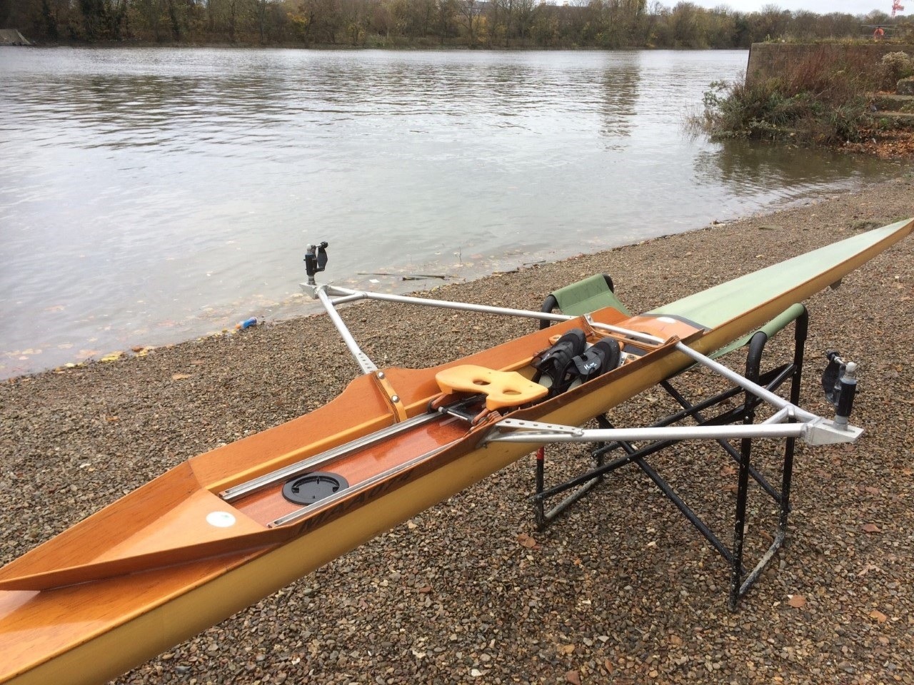 George Sims 65kg wooden sculling... - Sculling Boat Sales | Facebook
