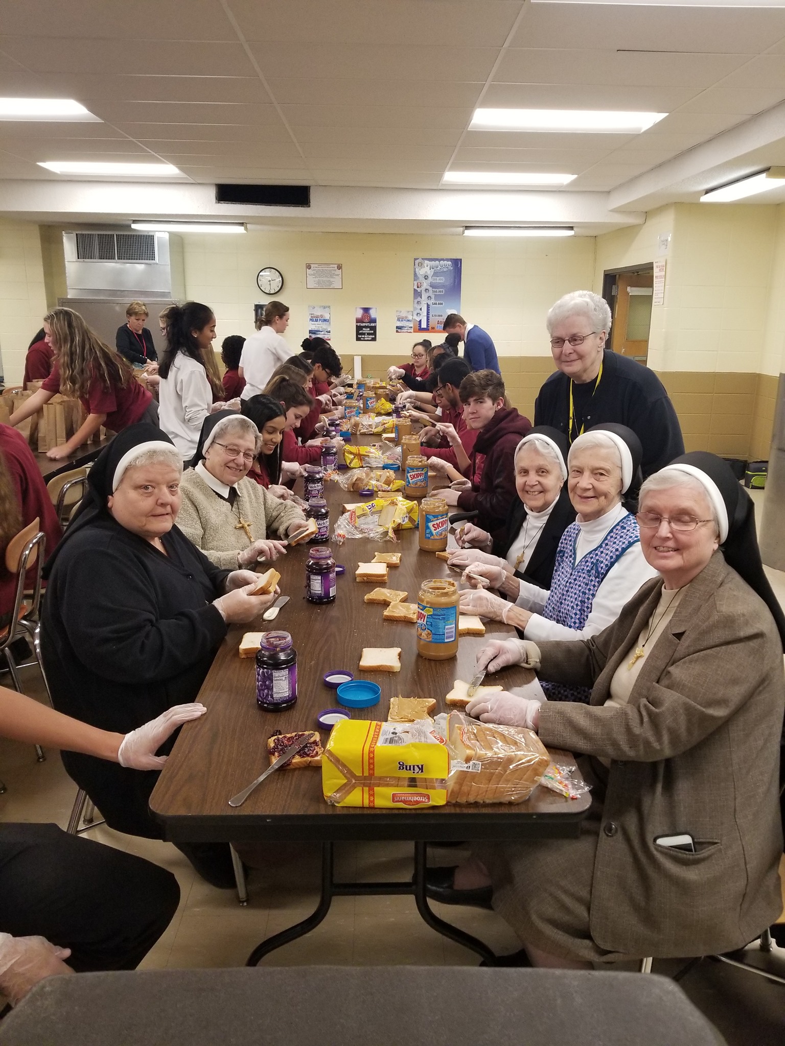 St. - This month’s lunch packing was a particularly special one, with ...