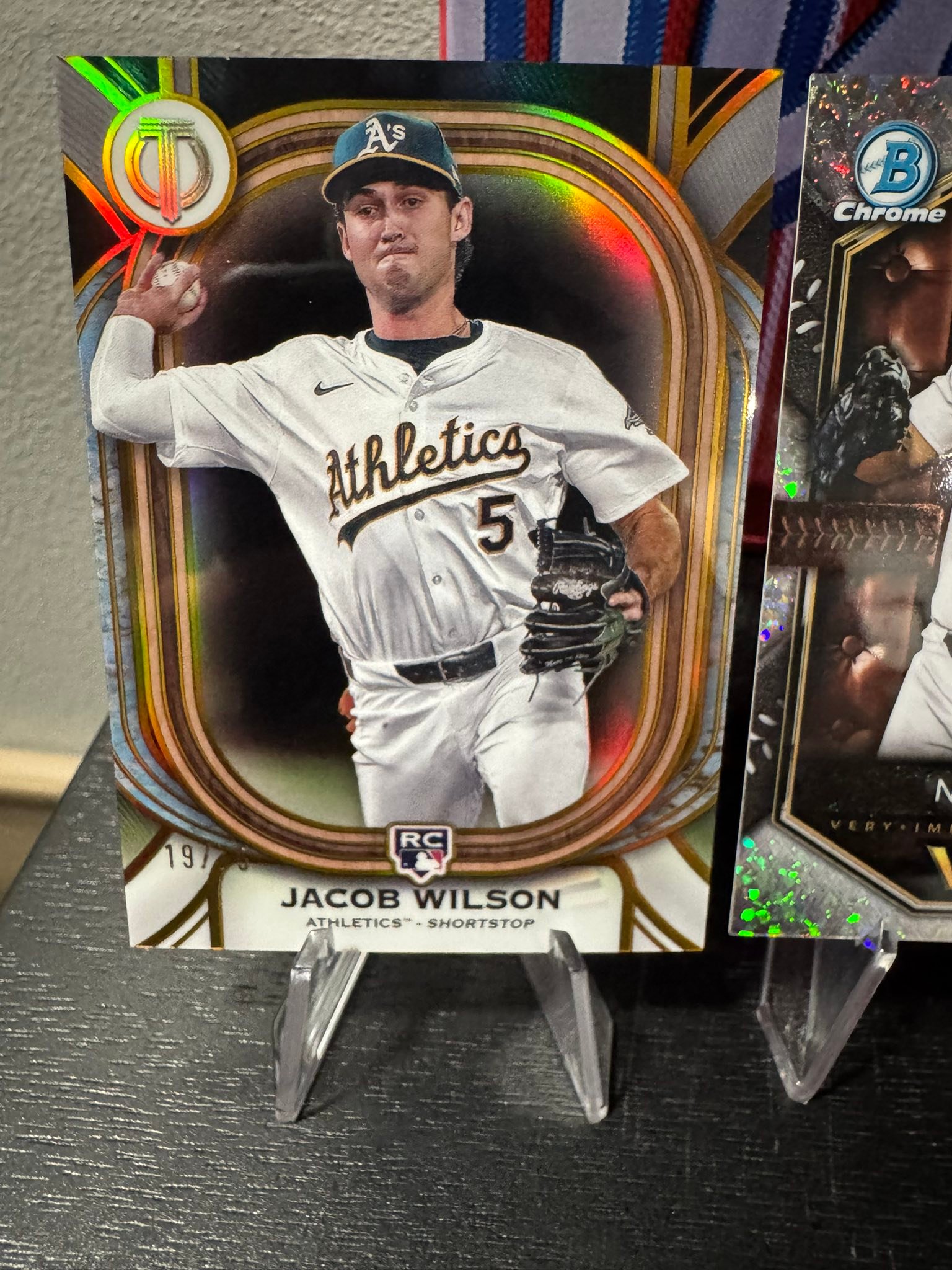 2025 Topps Tribute Gold Jacob Wilson RC for sale