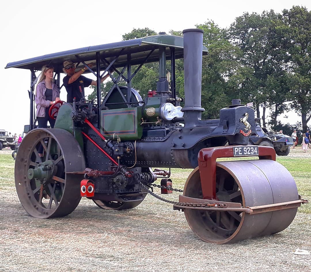 Thomas Aveling Society - Steam Road Roller 'Rattler' at the Weald of ...