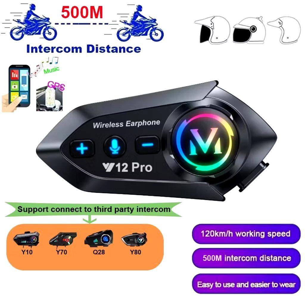 Intercom Helm Bluetooth Gendi