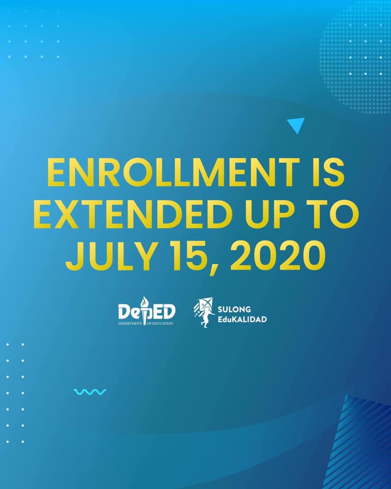 DepEd Tayo Caingin ES- Santa Rosa City - EXTENDED ANG ENROLLMENT SA MGA ...