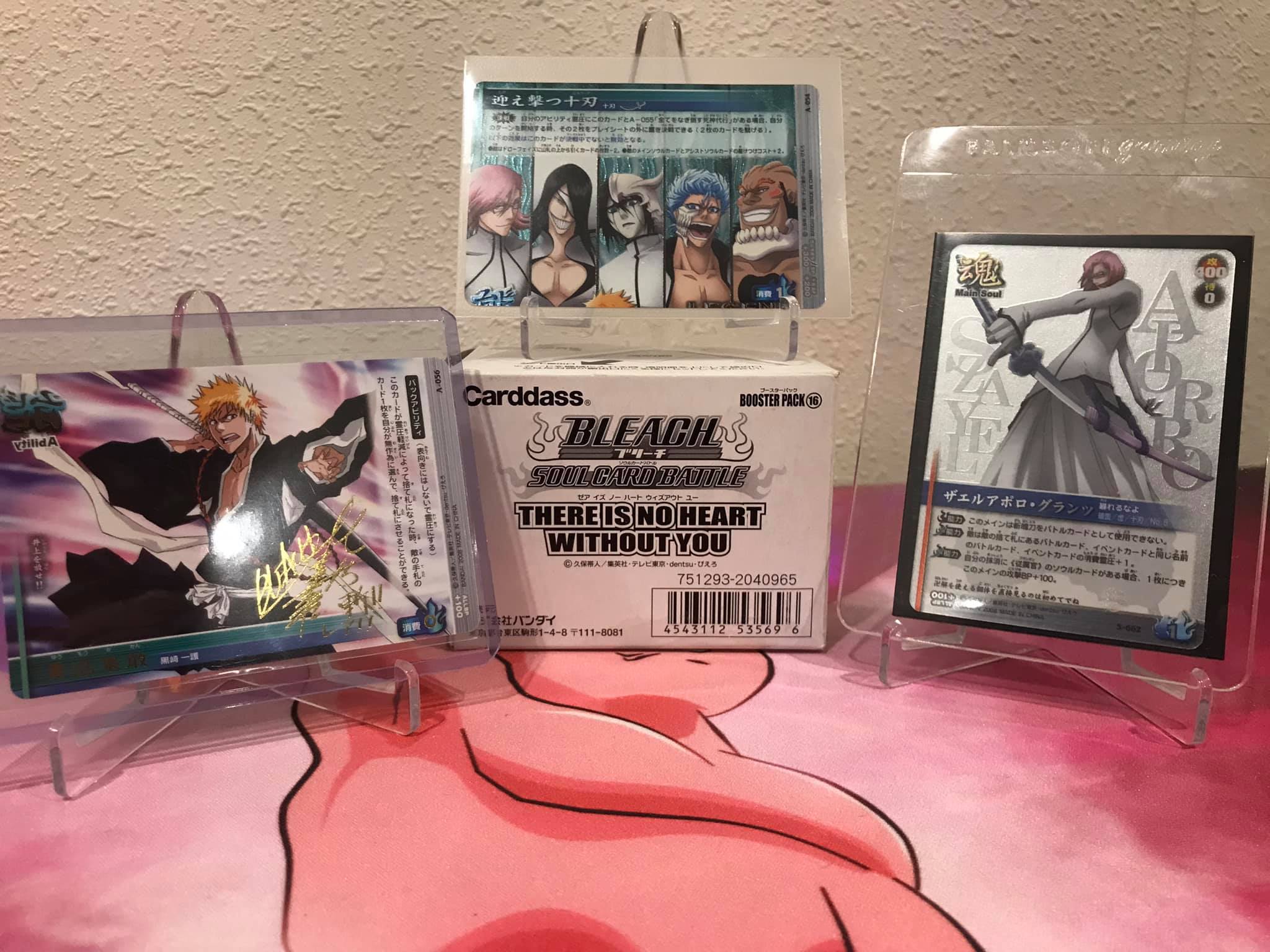 ⚔️My BLEACH collection🤩 if you guys want some Bleach Soul Card