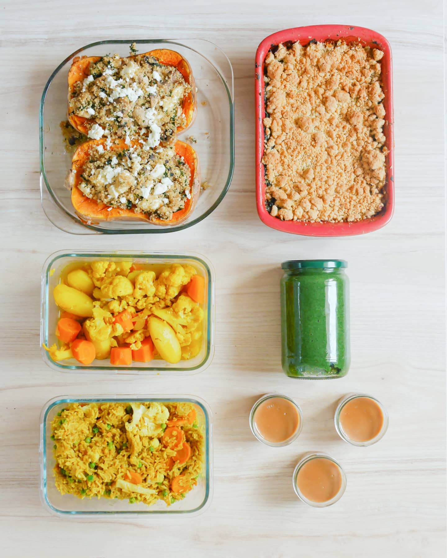 Batch Cooking Vegetarien