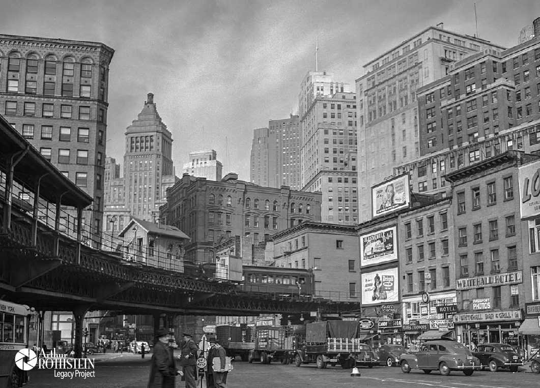 The Arthur - Elevated structure and buildings in Lower Manhattan. Dec ...