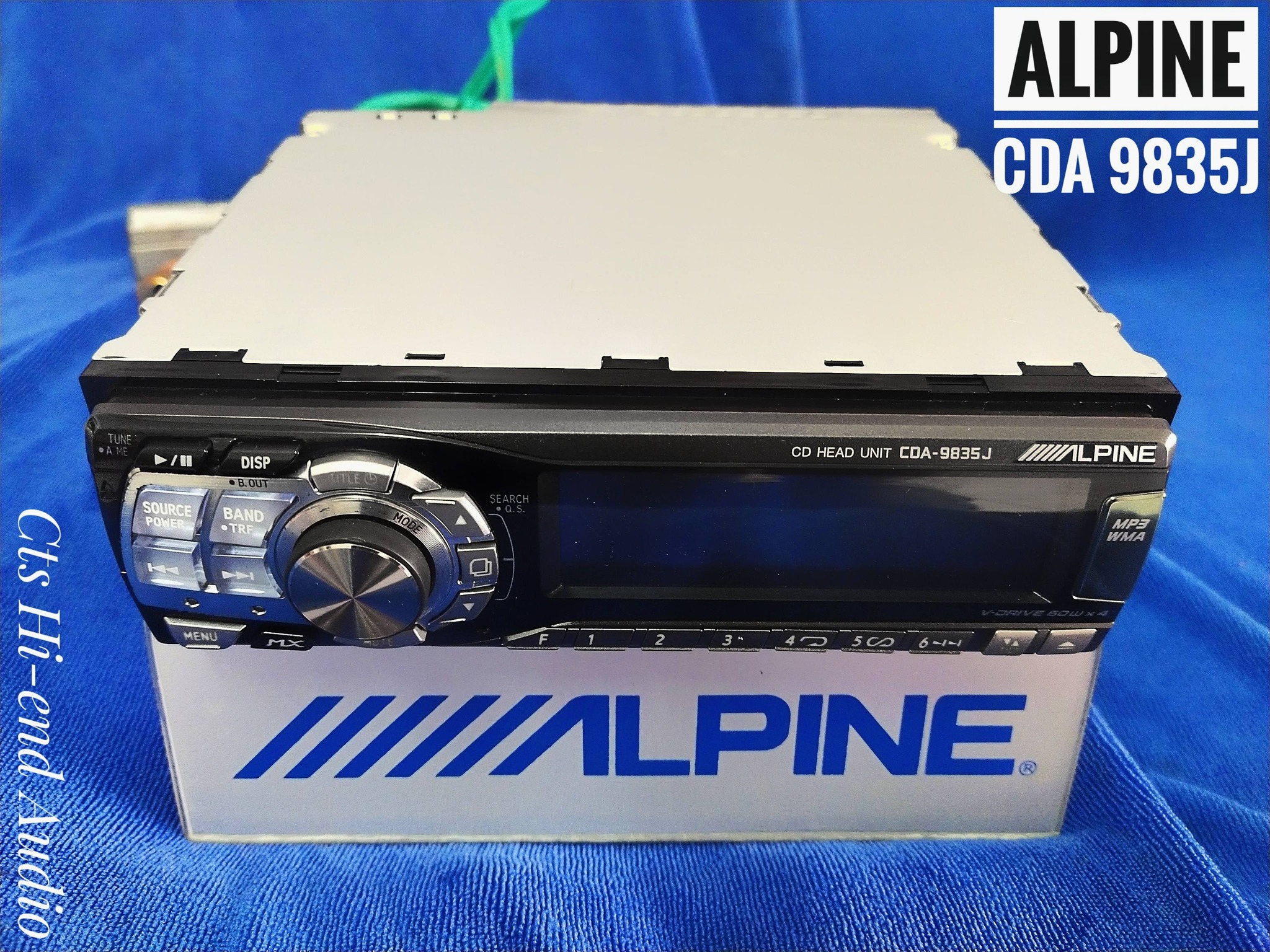 ALPINE CDA-9835J CD/MP3デッキ 動作品 1週間保証 🇺🇸 ALPINE CDA-9835 – Key Specifications (Simple & Clear) Model