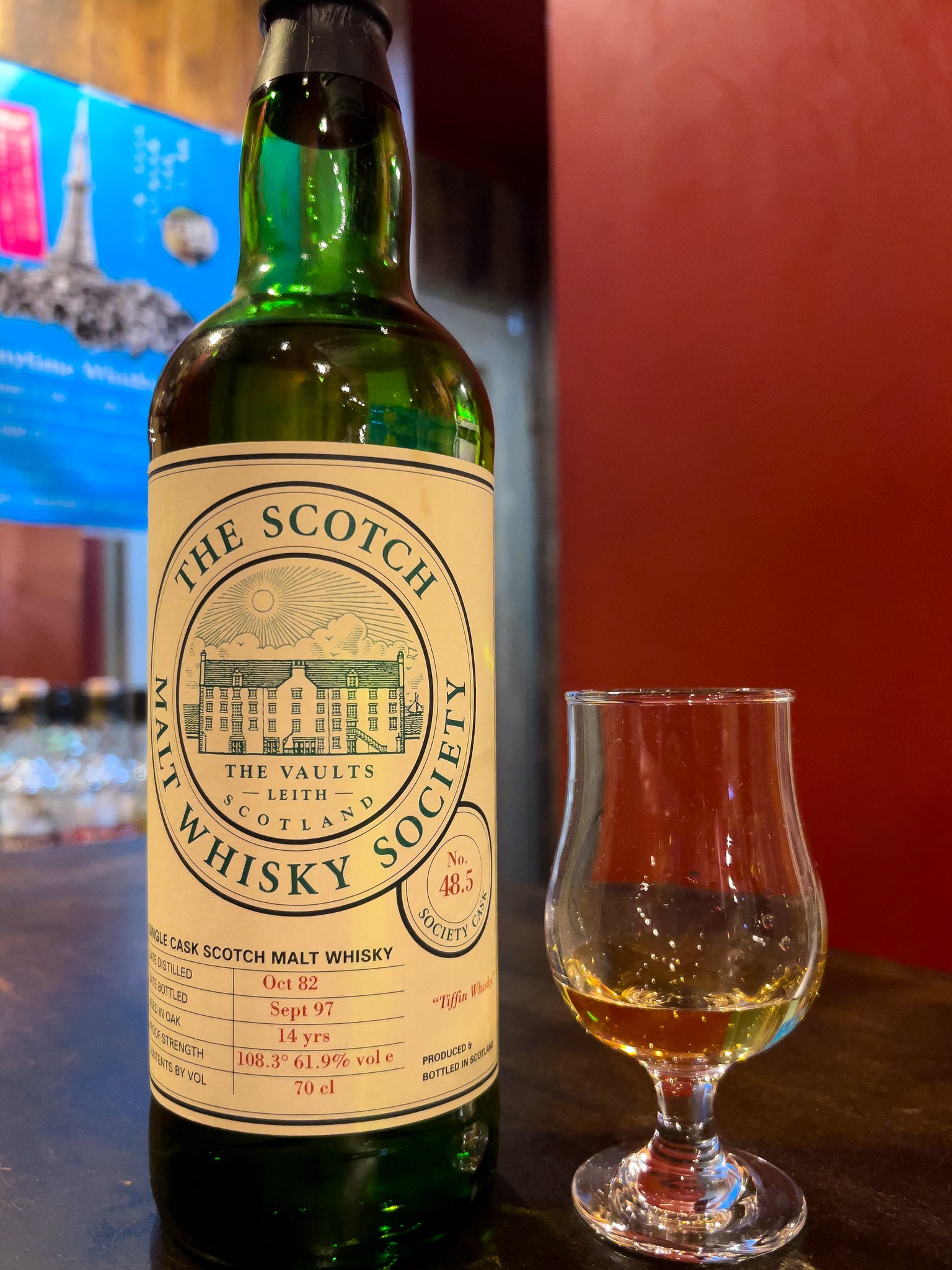 昨夜の佳酒。 SMWS 99.10 GlenUgie 1980 25 year old, SMWS 48.5