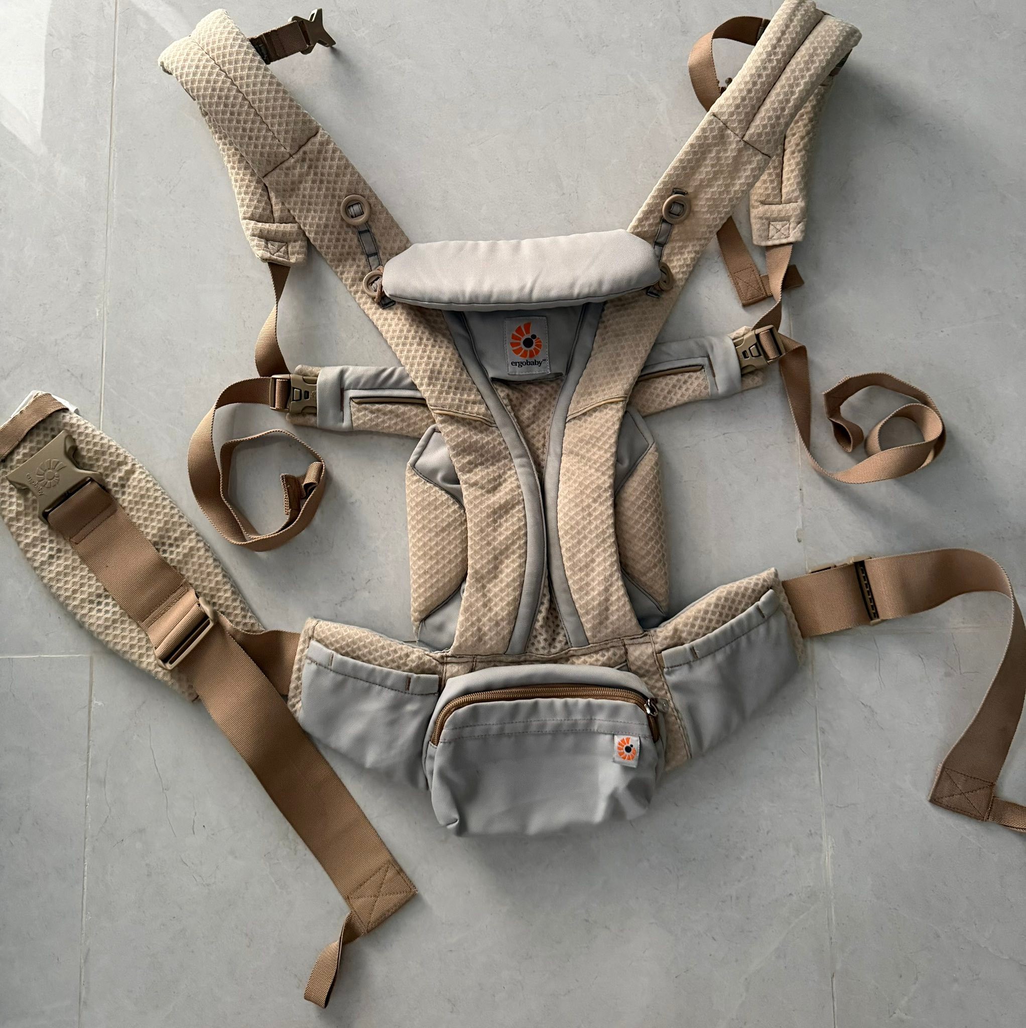 WTS Ergobaby omni breeze softlex mesh baby carrier - Limited 