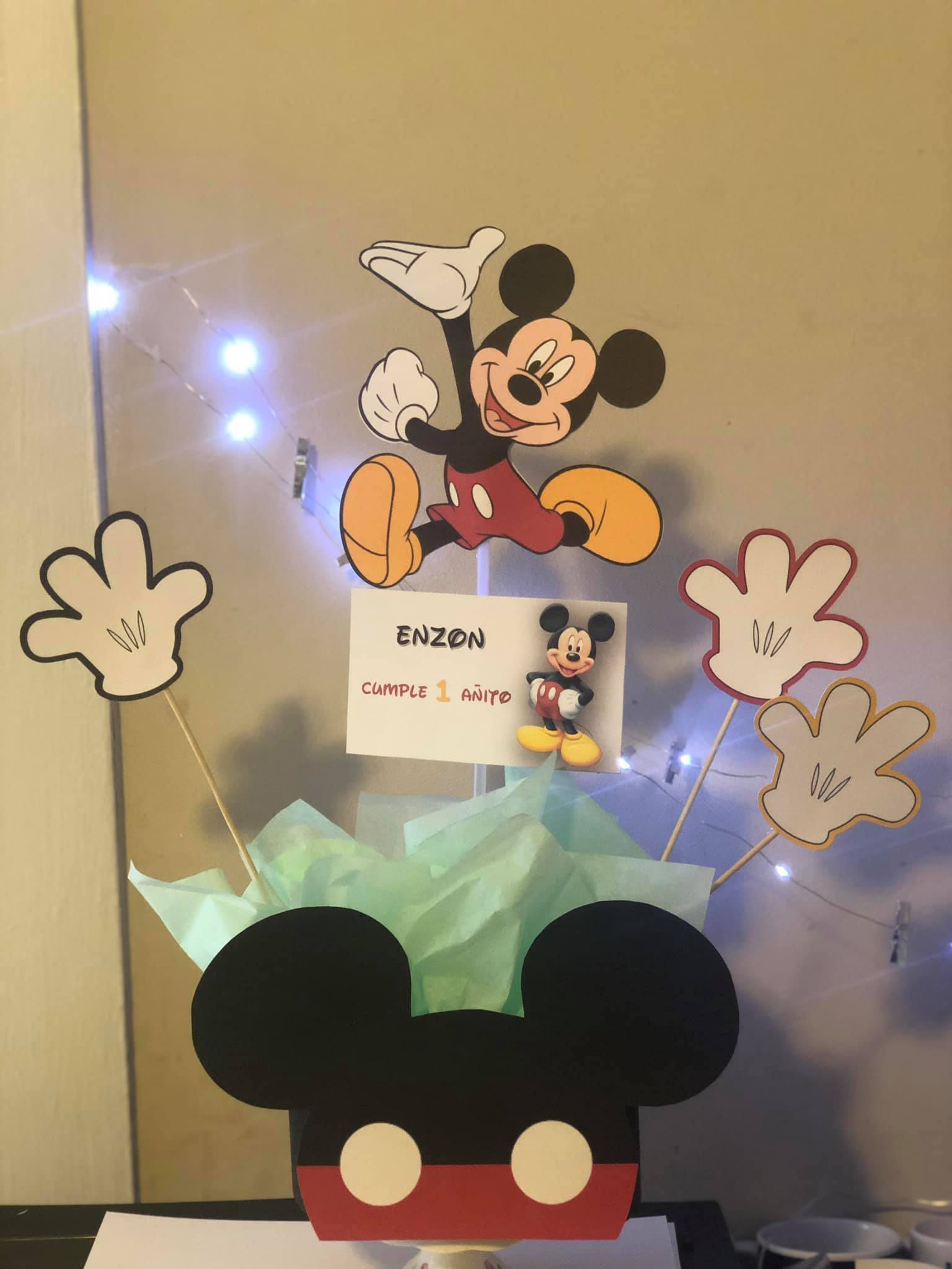 Tematica Mickey Mouse 1 Ano Color Fiesta Creations Facebook