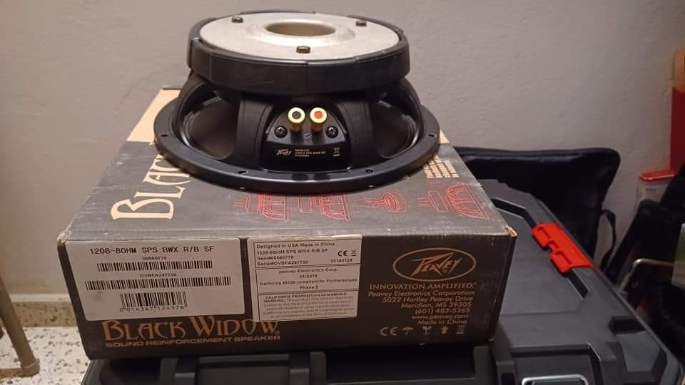 Black Widow Peavey Speaker 1508-8 HE BWX RB