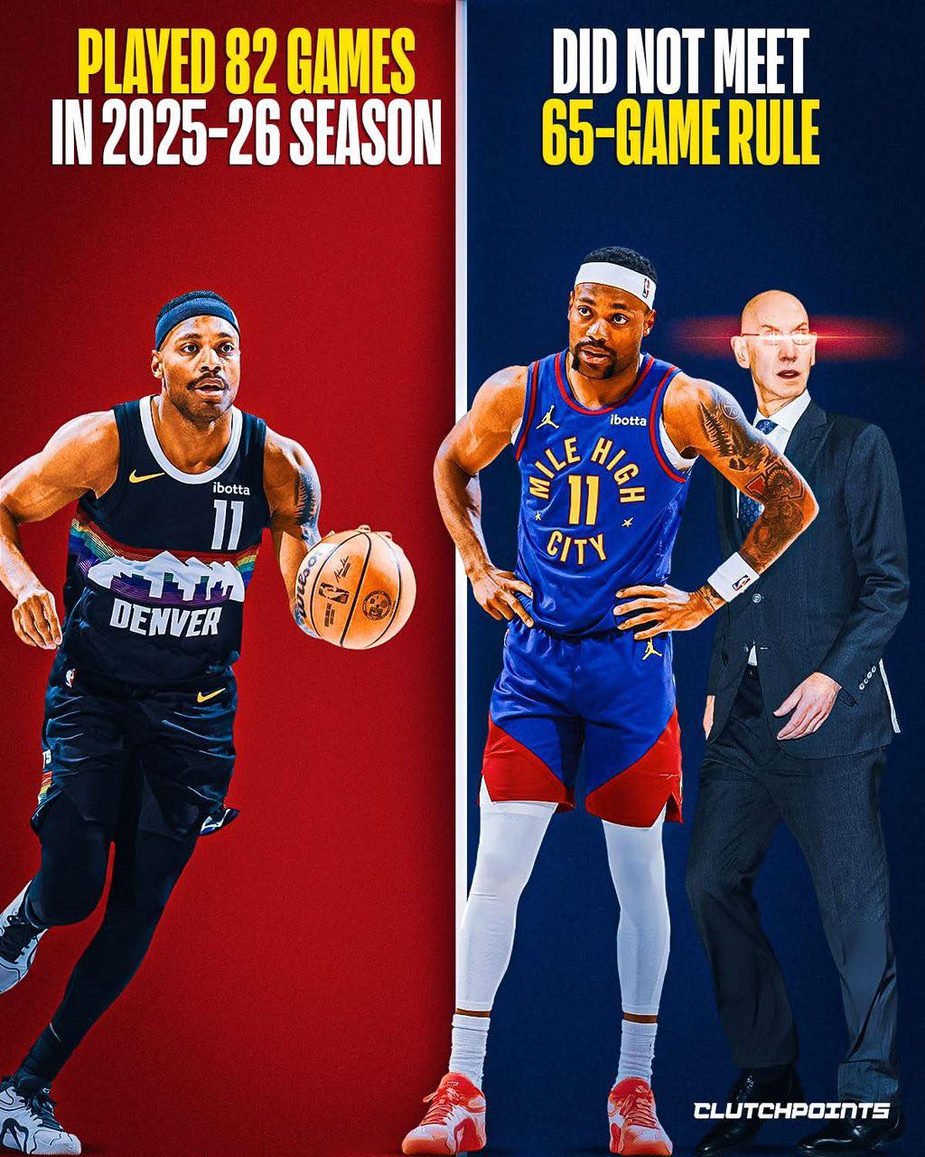 The NBA's 65-game rule just produced one of its weirdest outcomes